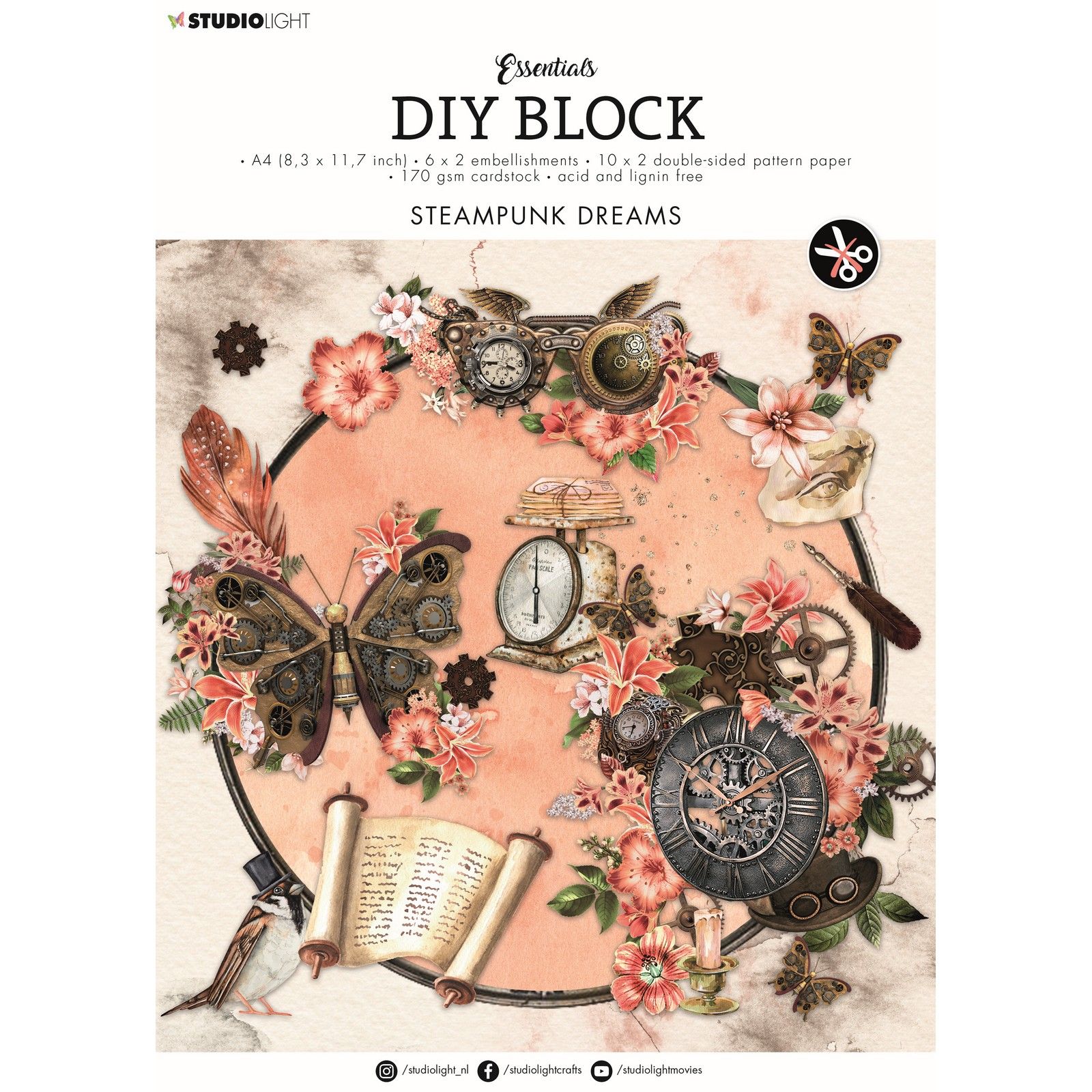 Studio Light • Essentials DIY Block Steampunk Dreams