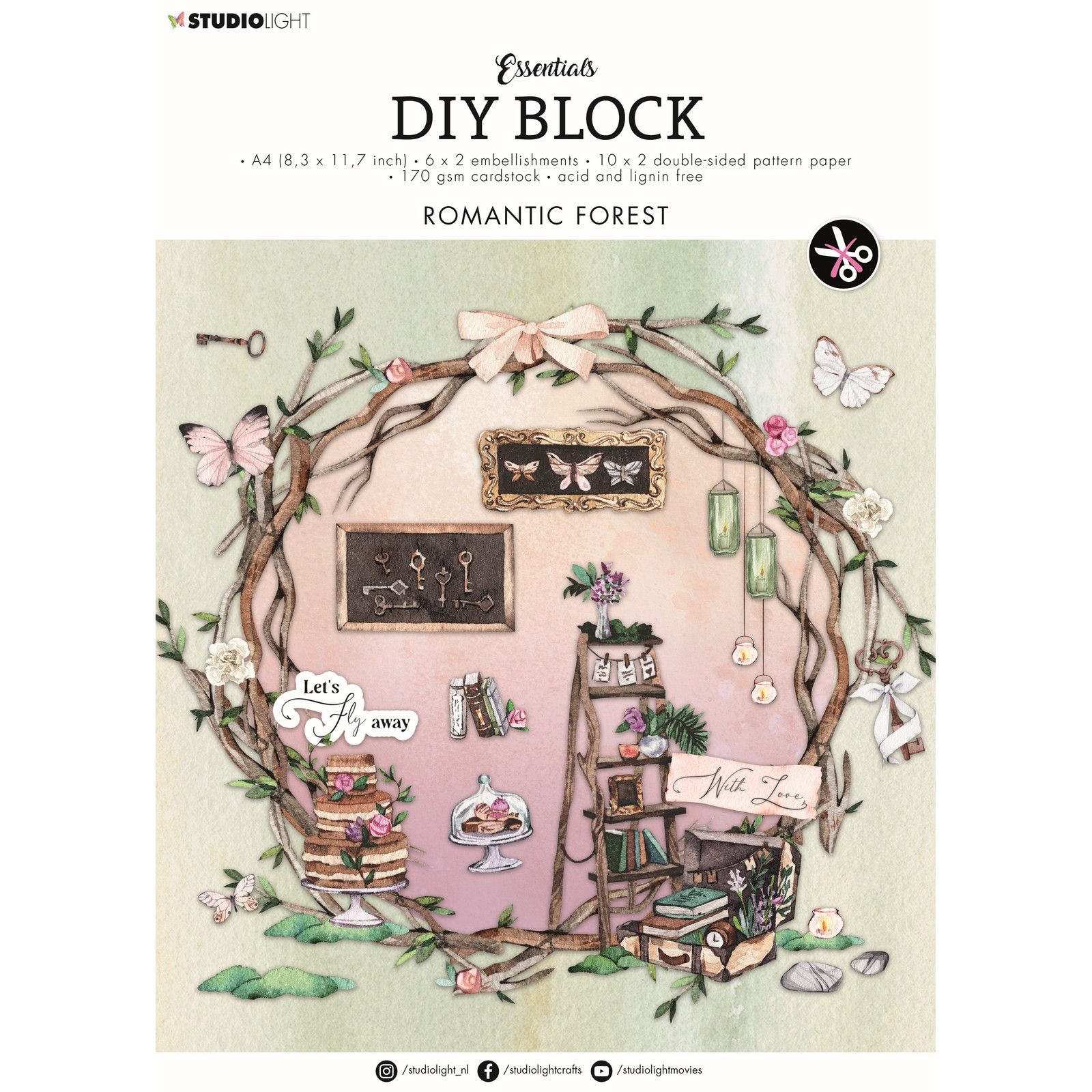 Studio Light • Essentials DIY Block Romantic Forest