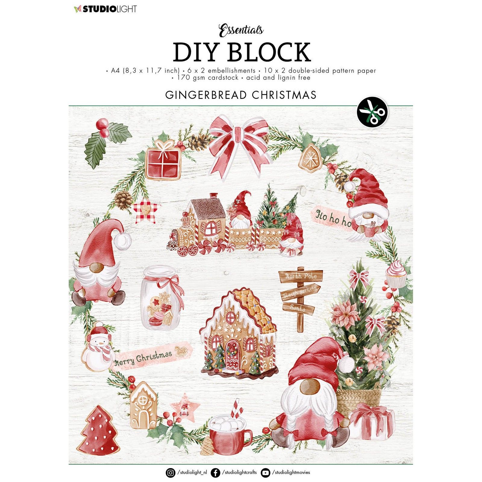 Studio Light • Essentials DIY Block Christmas