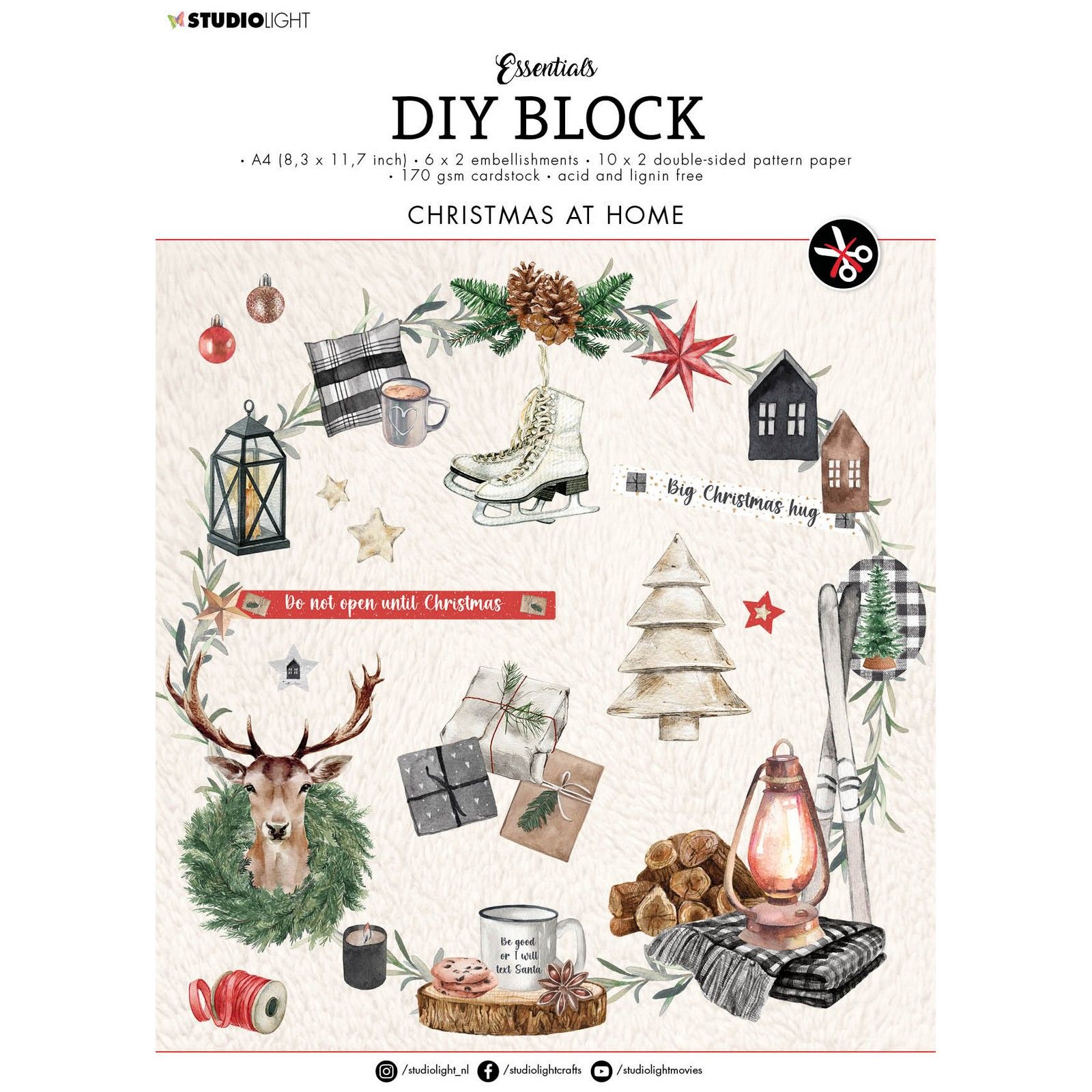 Studio Light • Essentials DIY Block Christmas
