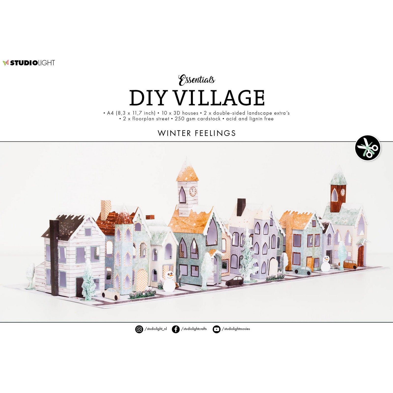 Studio Light • Essentials DIY Village Winter Feelings