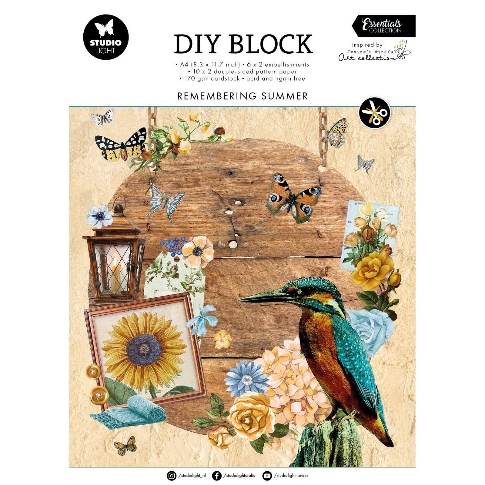 Studio Light • Essentials DIY Block Remembering Summer