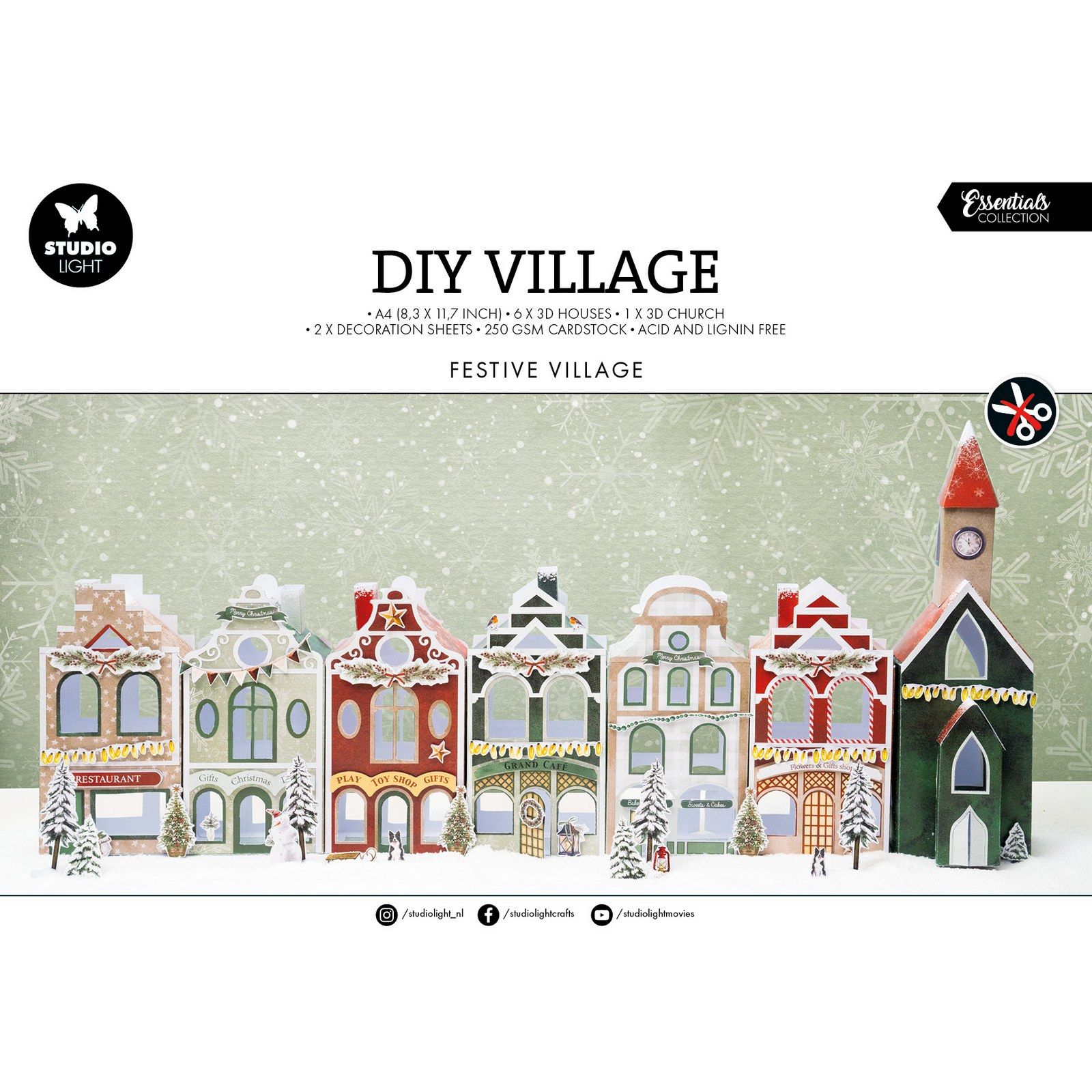 Studio Light • Essentials DIY Village Festive
