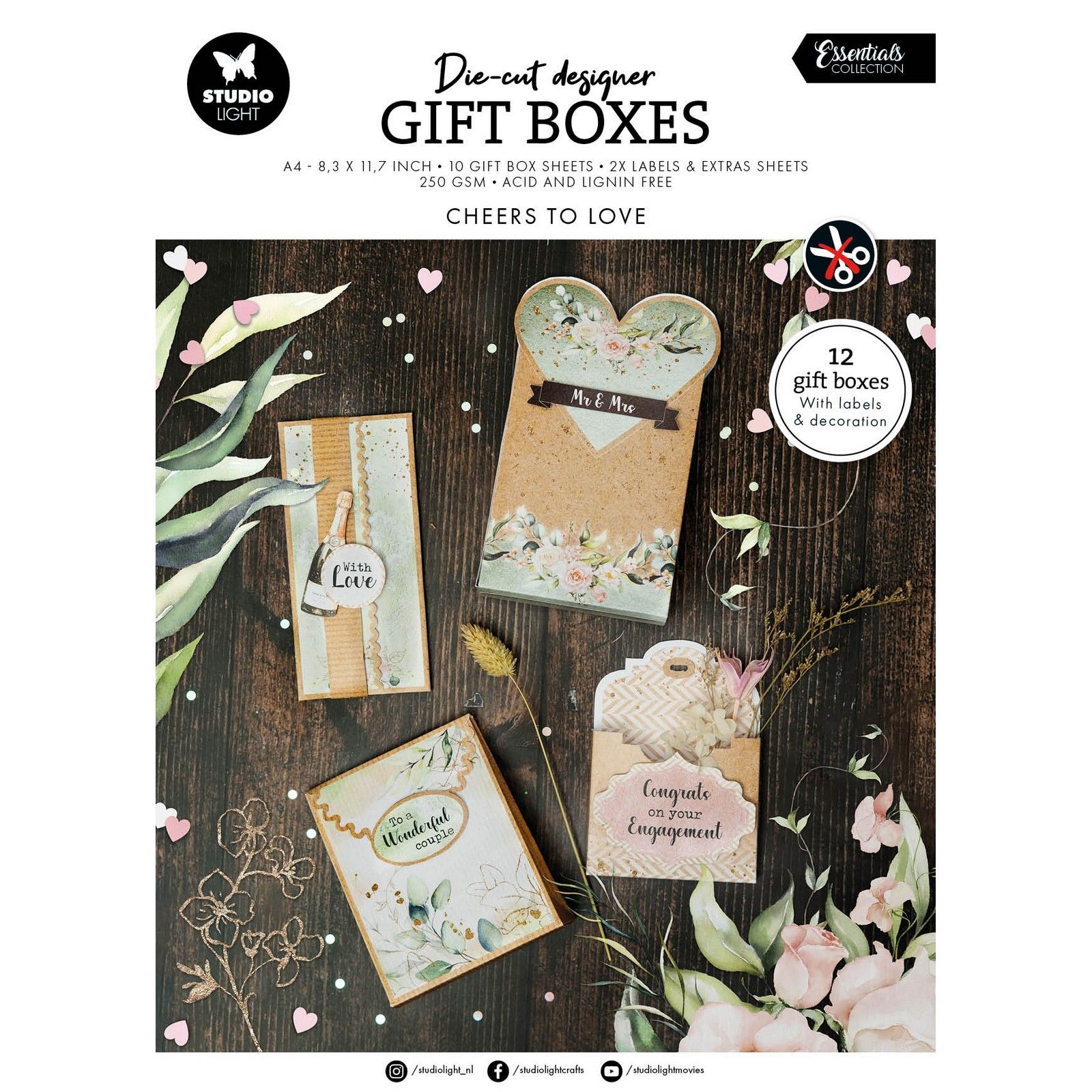 Studio Light • Essentials DIY Giftboxes Wedding Day