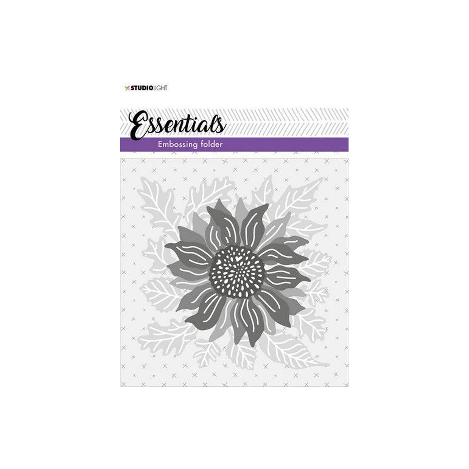 Studio Light • Essentials 3D embossing folder Falling leaves Nr.03