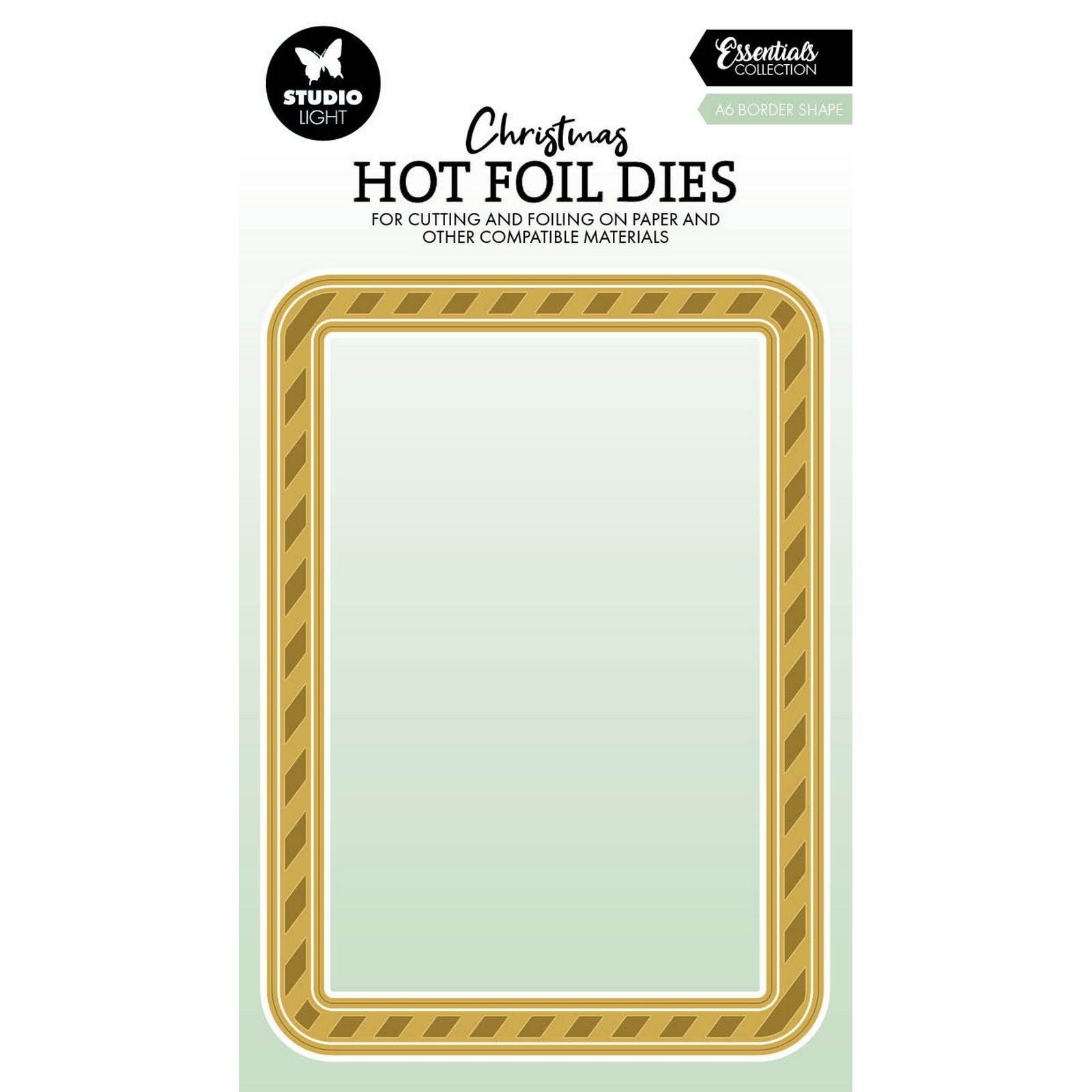 Studio Light • Essentials Hot Foil Dies A6 Border Shape