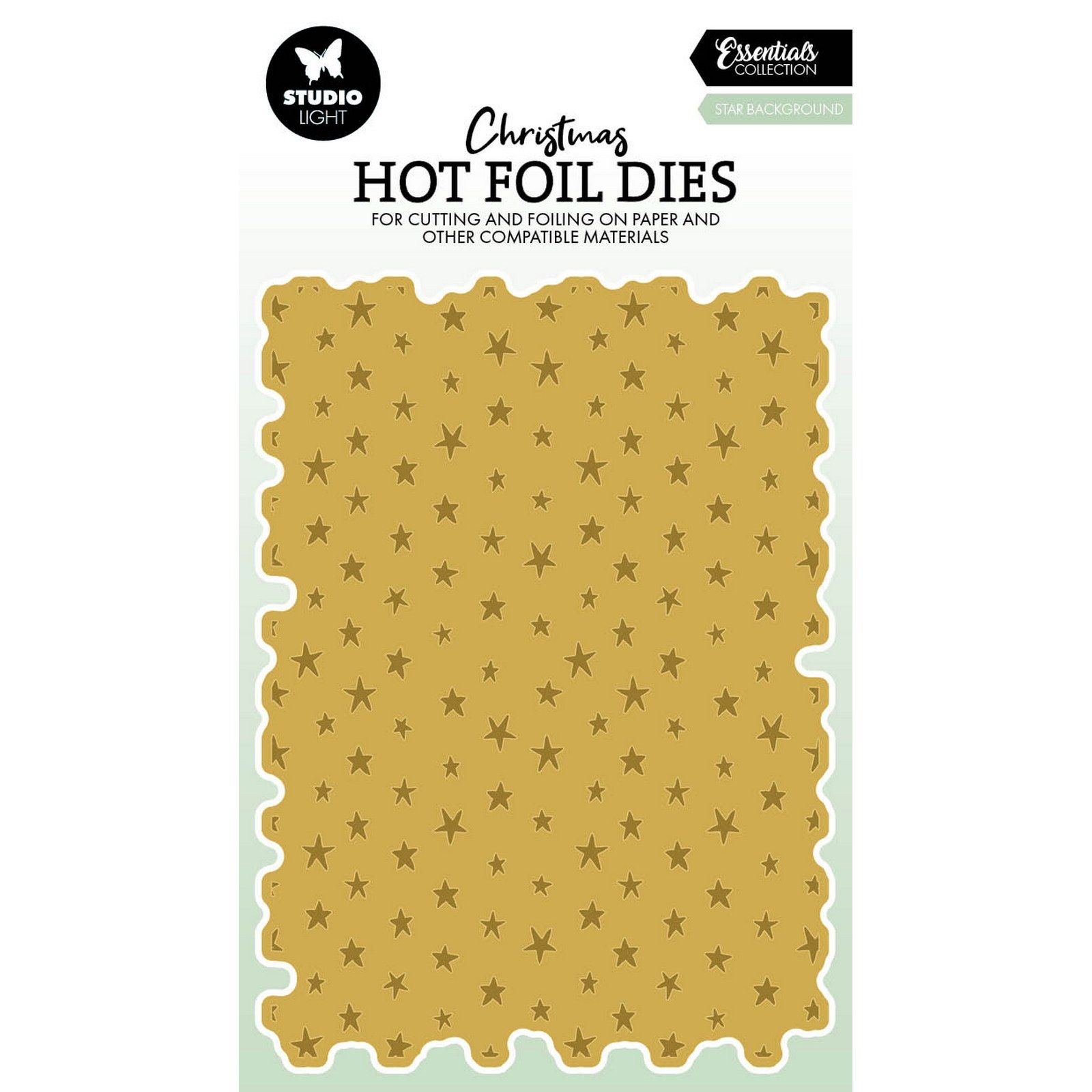 Studio Light • Essentials Hot Foil Dies Star Background