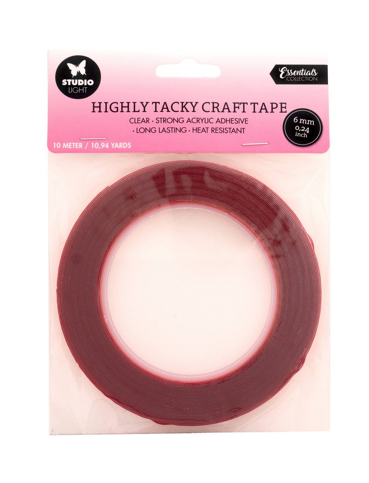 Studio Light • Essentials highly tacky doublesided craft tape 6mm