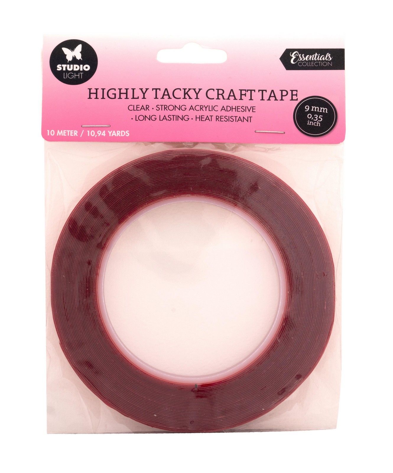 Studio Light • Essentials highly tacky doublesided craft tape 9mm