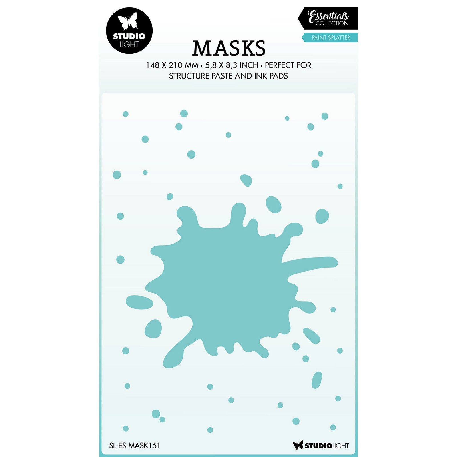 Studio Light • Essentials Mask Stencil Paint splatter