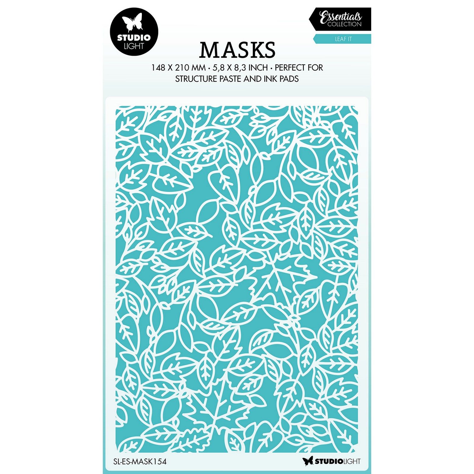 Studio Light • Essentials Mask Stencil Leaf it