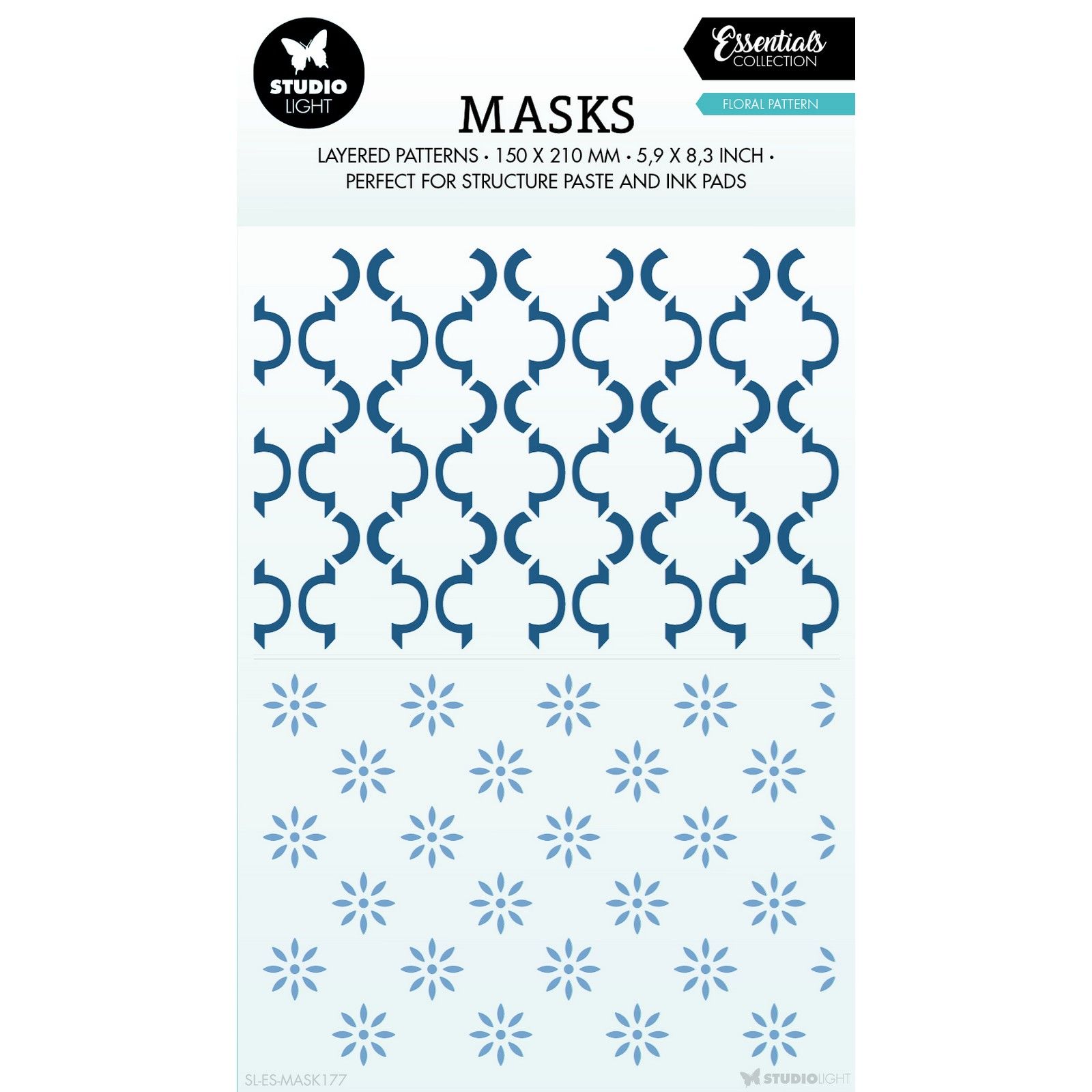 Studio Light • Essentials Mask Stencil Floral