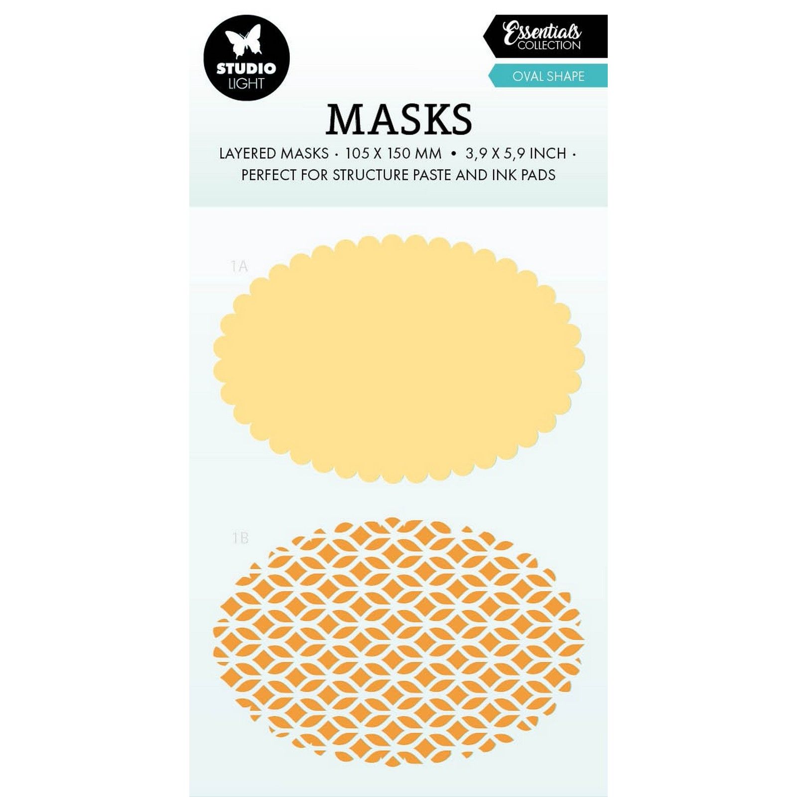 Studio Light • Essentials Masks Oval Shape