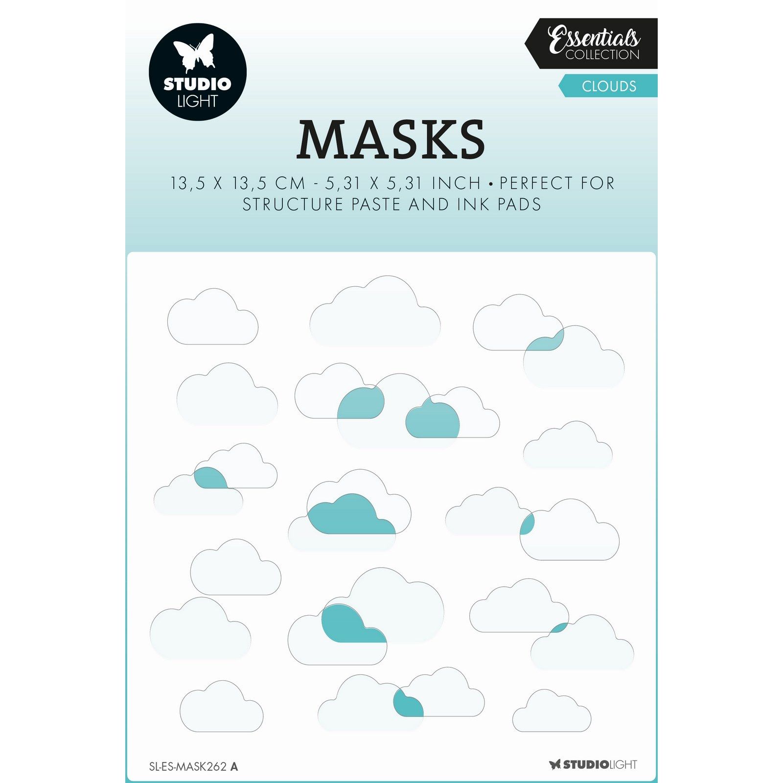 Studio Light • Essentials Mask Stencil Clouds