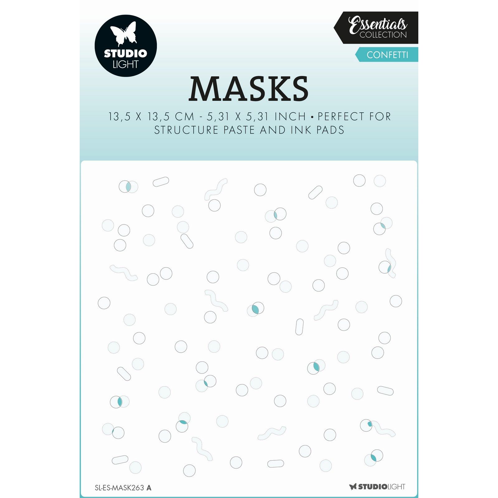 Studio Light • Essentials Mask Stencil Confetti