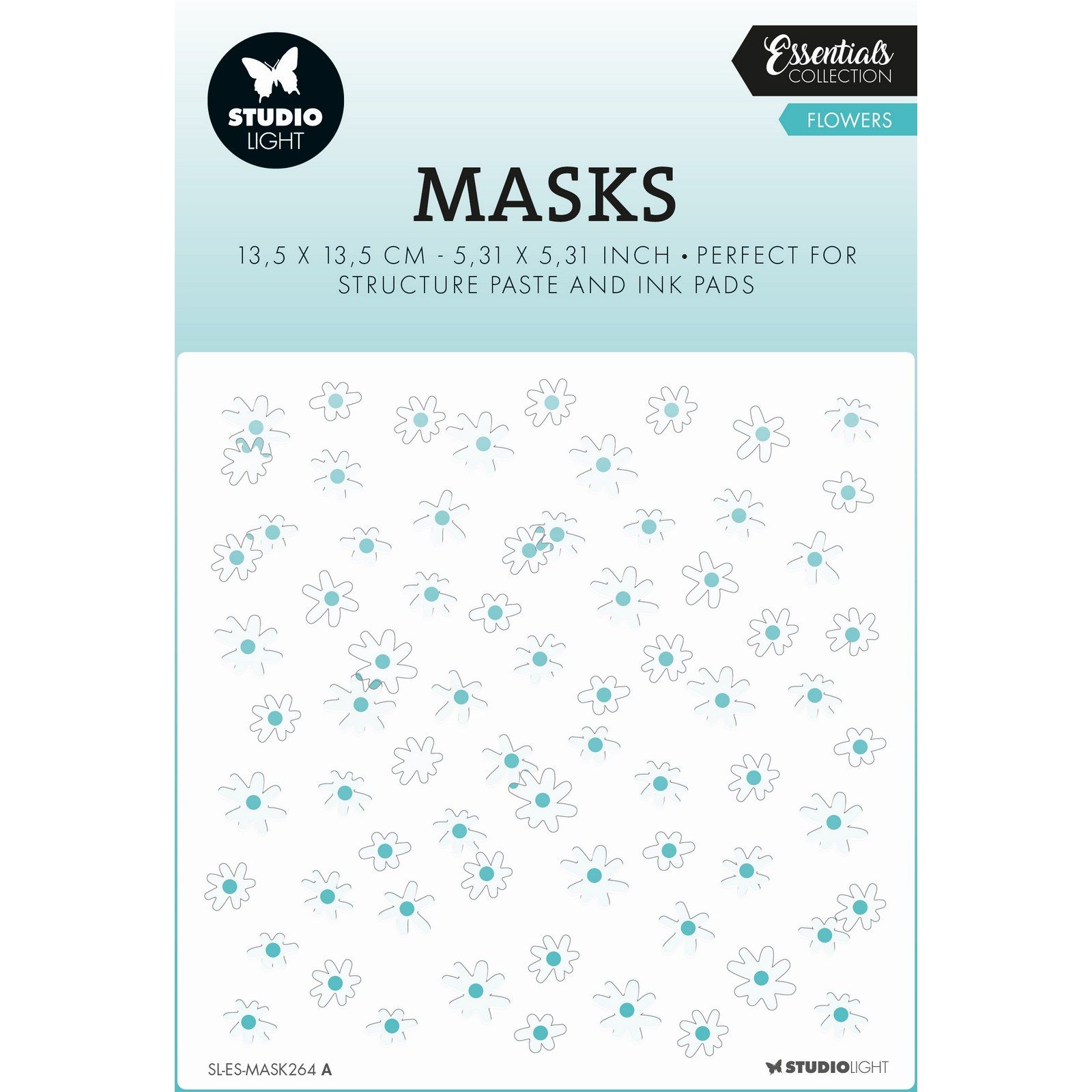 Studio Light • Essentials Mask Stencil Flowers