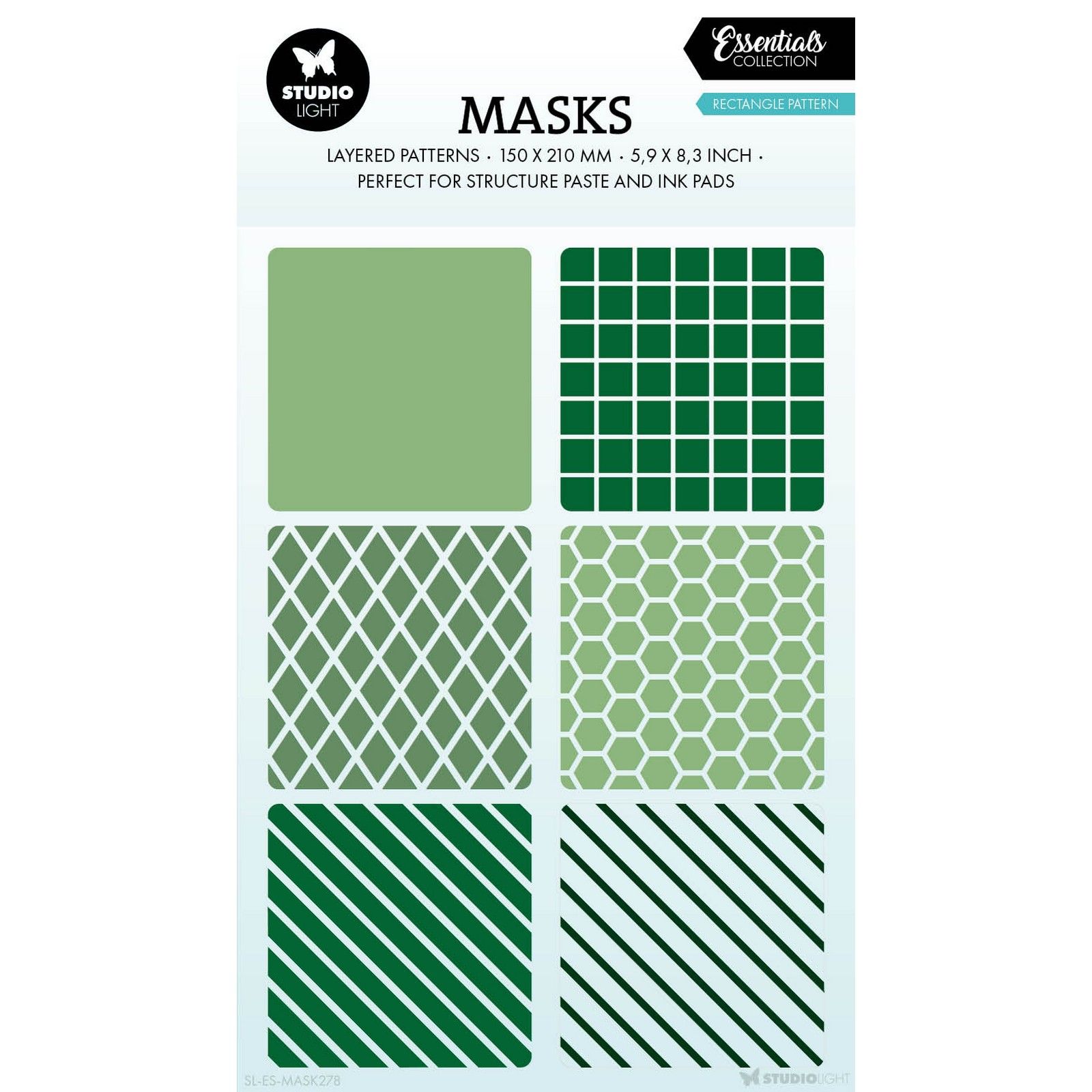 Studio Light • Essentials Mask Rectangle pattern