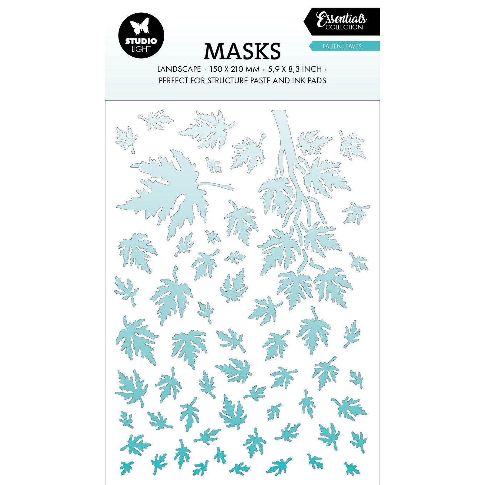 Studio Light • Essentials Mask Stencil Fallen Leaves