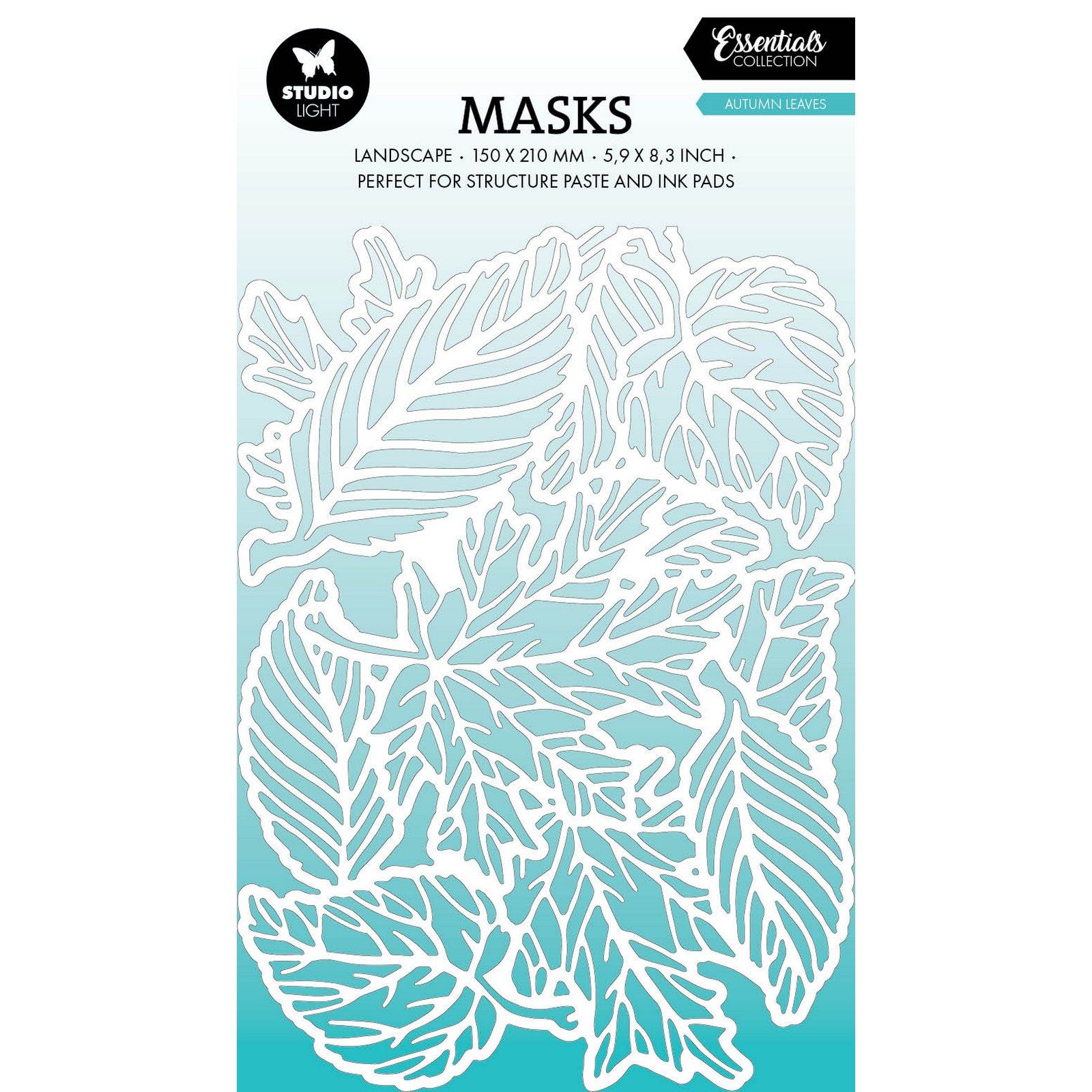 Studio Light • Essentials Mask Stencil Autumn Leaves