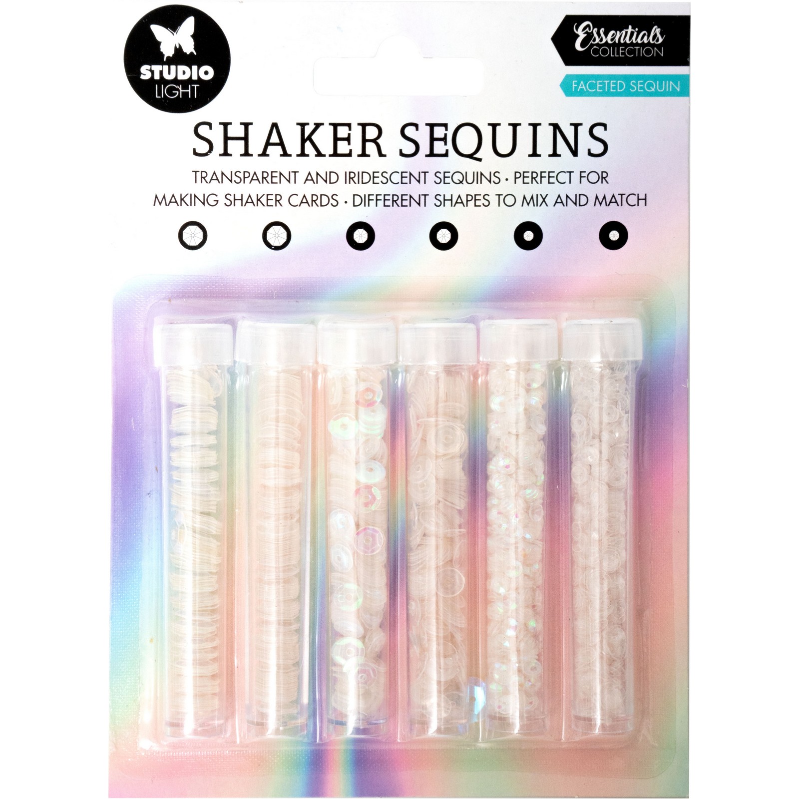 Studio Light • Essentials Shaker Elements Faceted Sequins