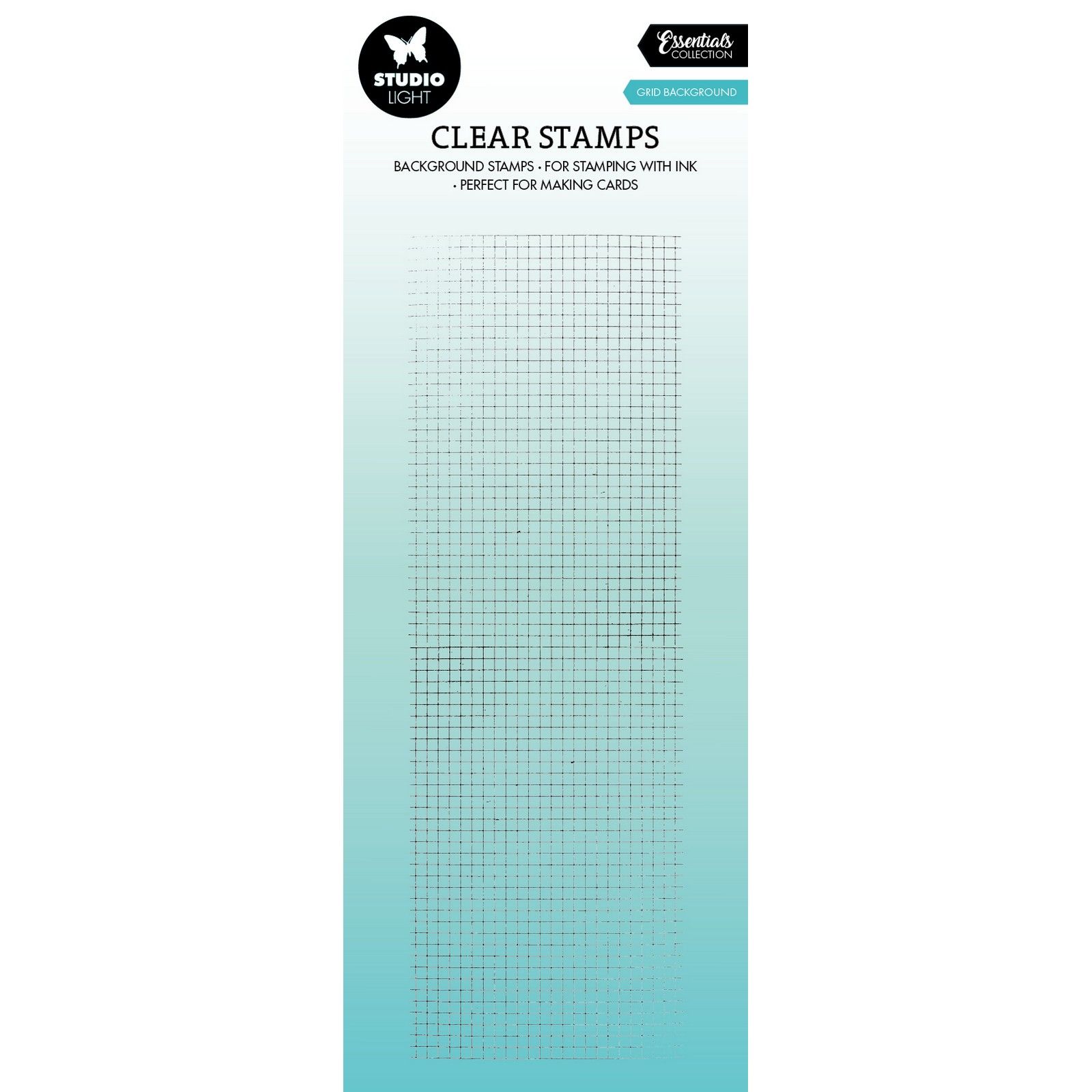 Studio Light • Essentials Clear Stamps Grid Background