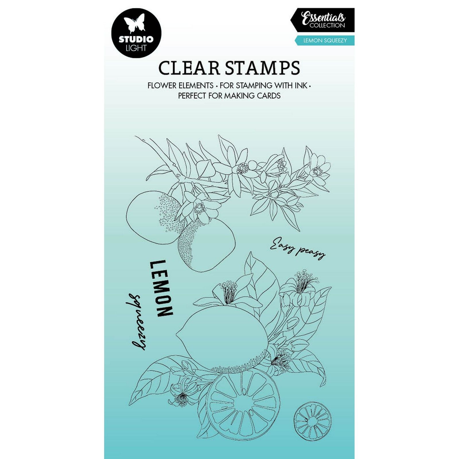 Studio Light • Essentials Clear Stamp Lemon Squeezy