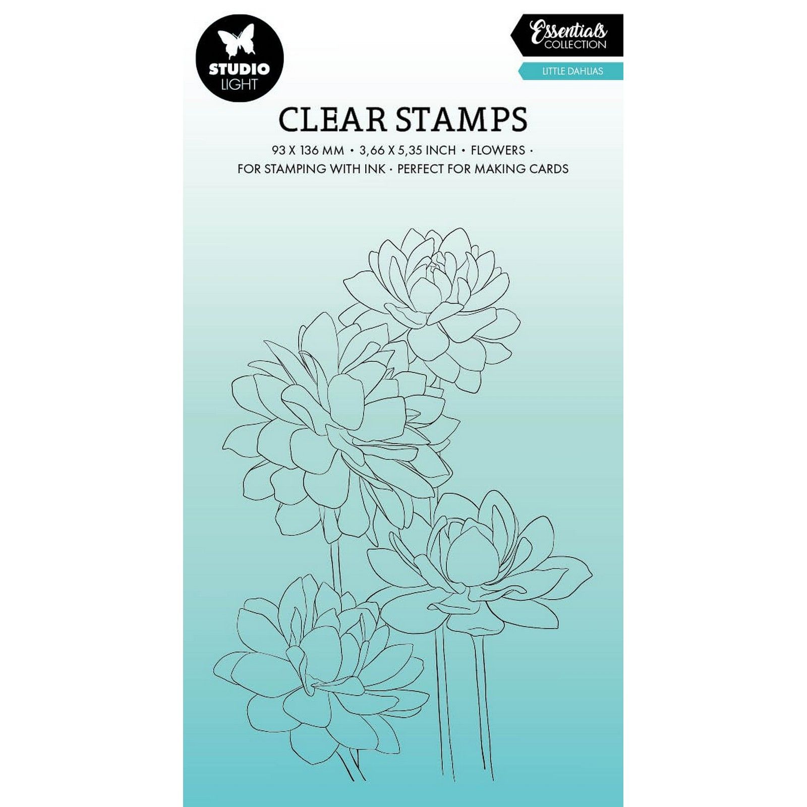 Studio Light • Essentials Clear Stamp Little Dahlias