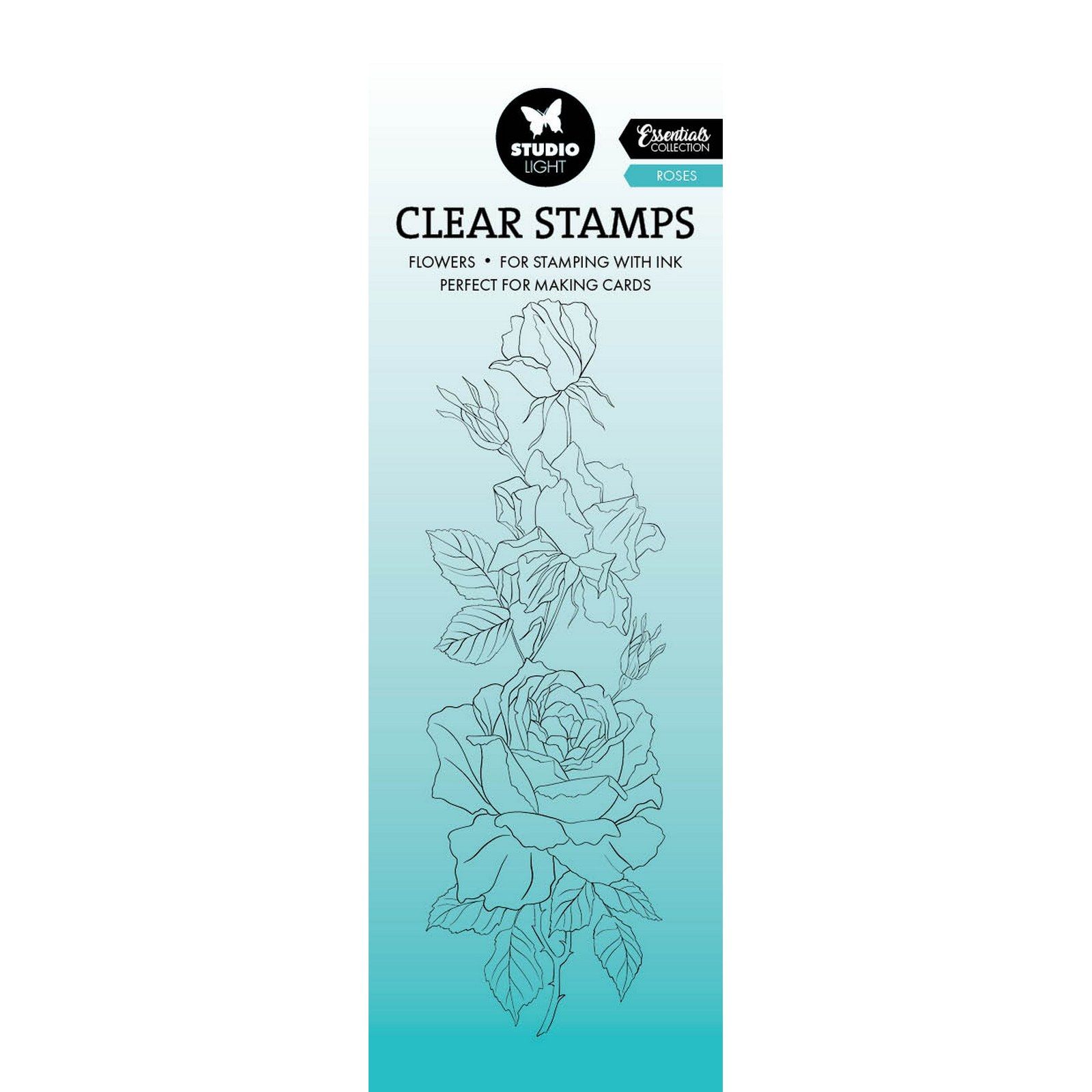Studio Light • Essentials Clear Stamp Roses