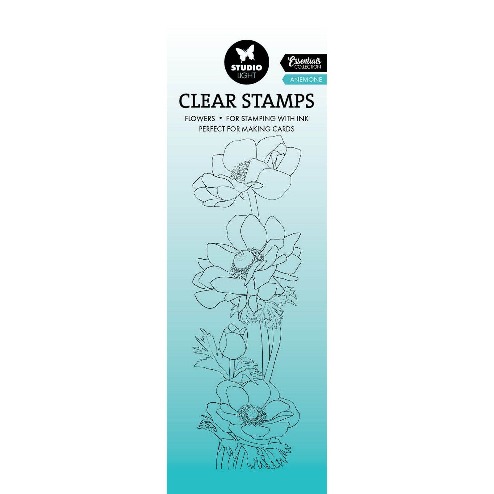 Studio Light • Essentials Clear Stamp Anemone