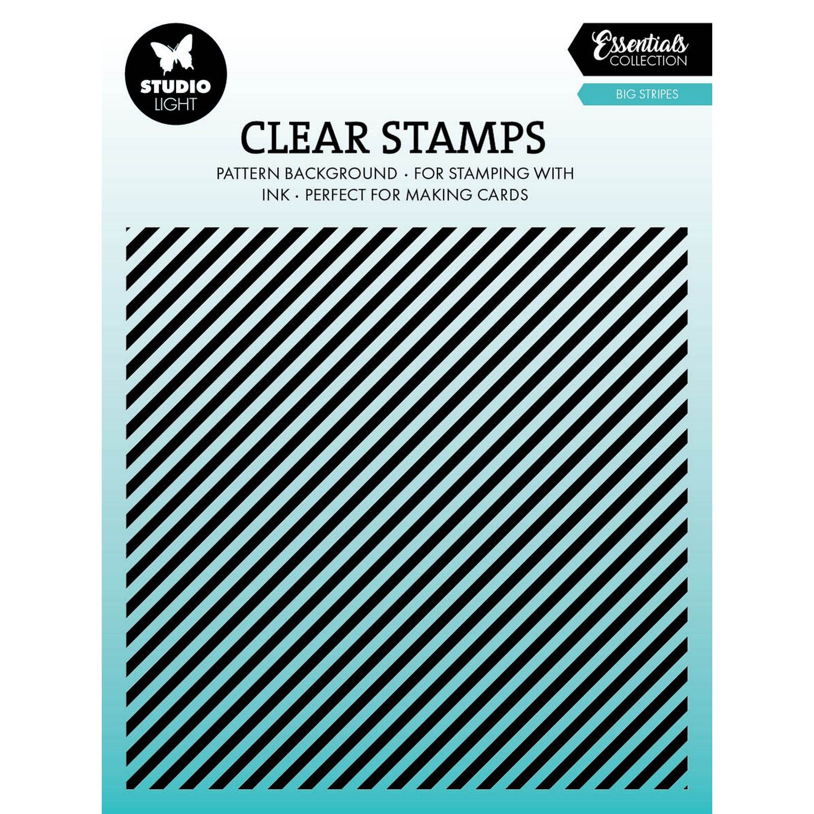 Studio Light • Essentials Clear Stamp Big Stripes