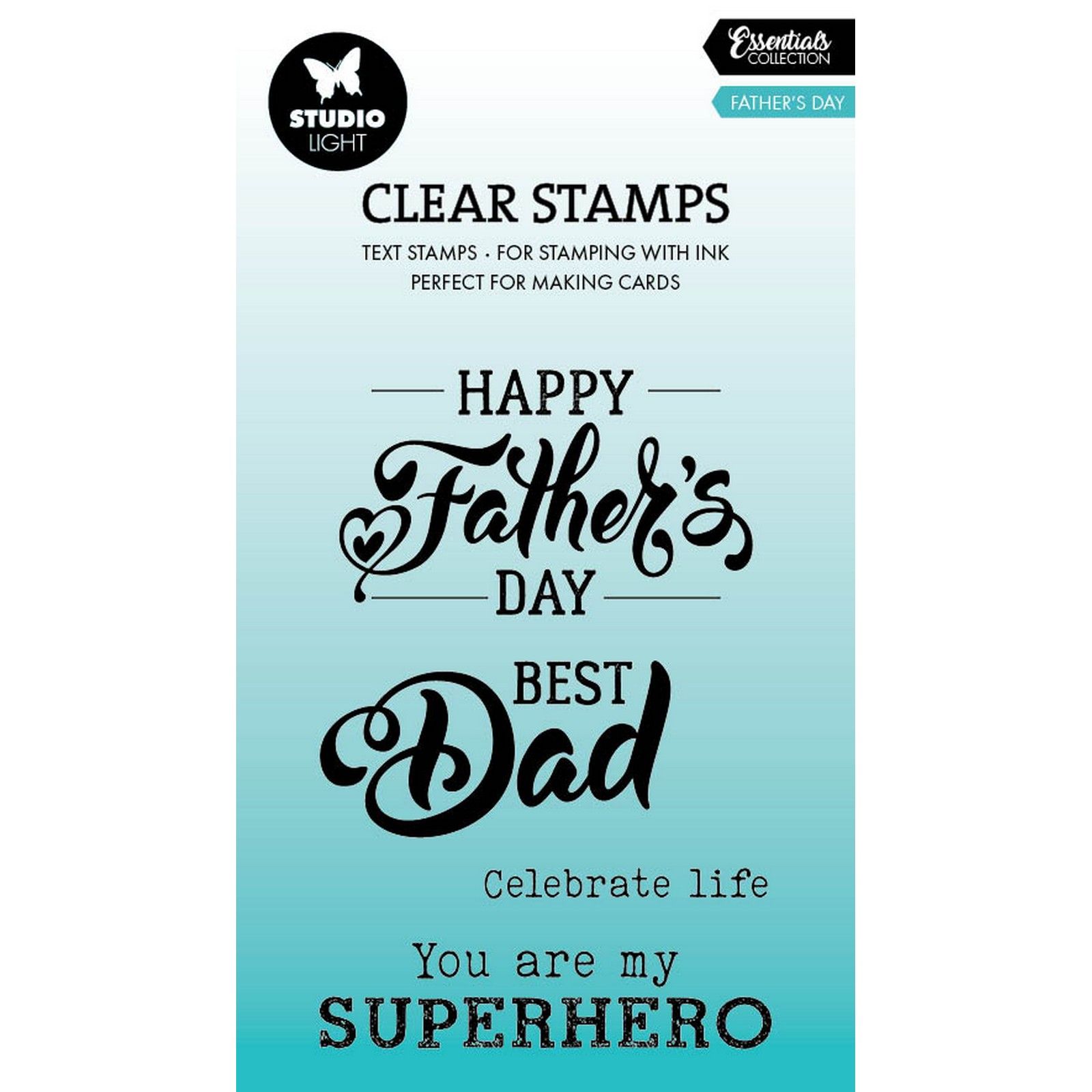 Studio Light • Essentials Clear Stamp Fathersday