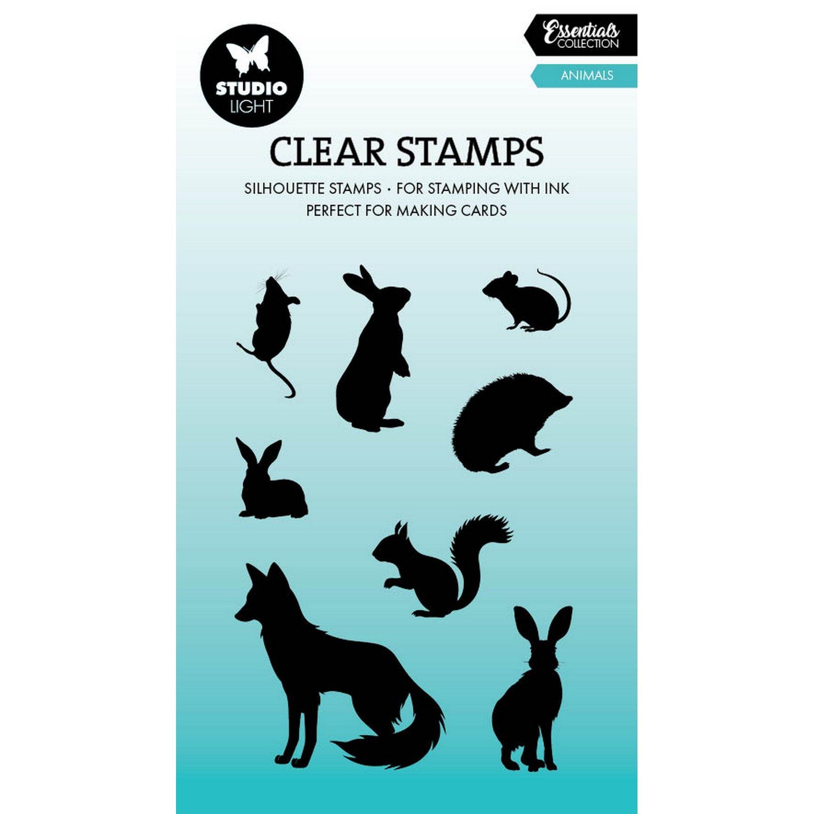 Studio Light • Essentials Clear Stamp Animals