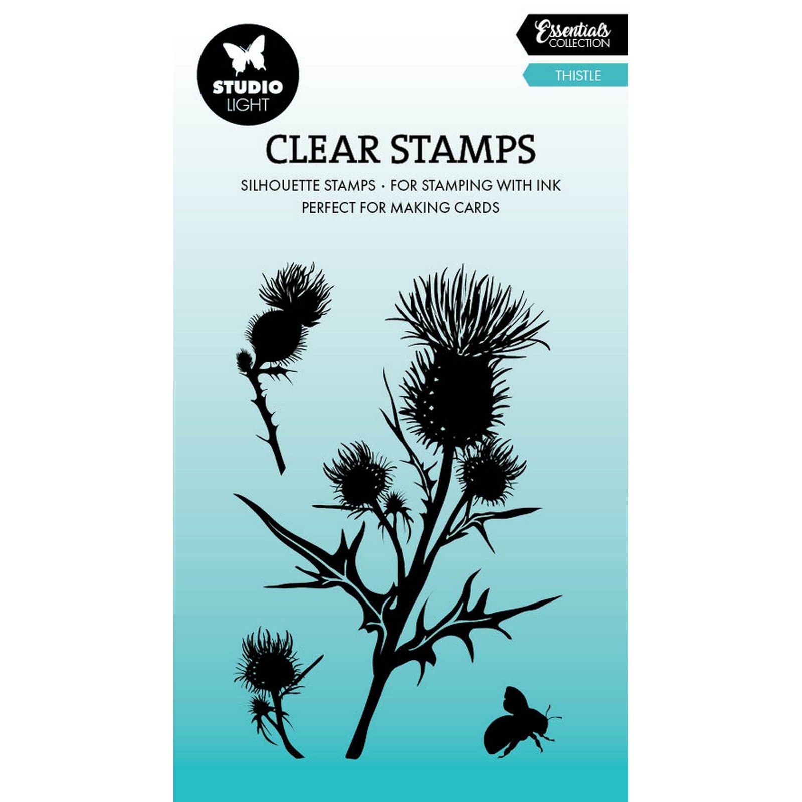 Studio Light • Essentials Clear Stamp Thistle