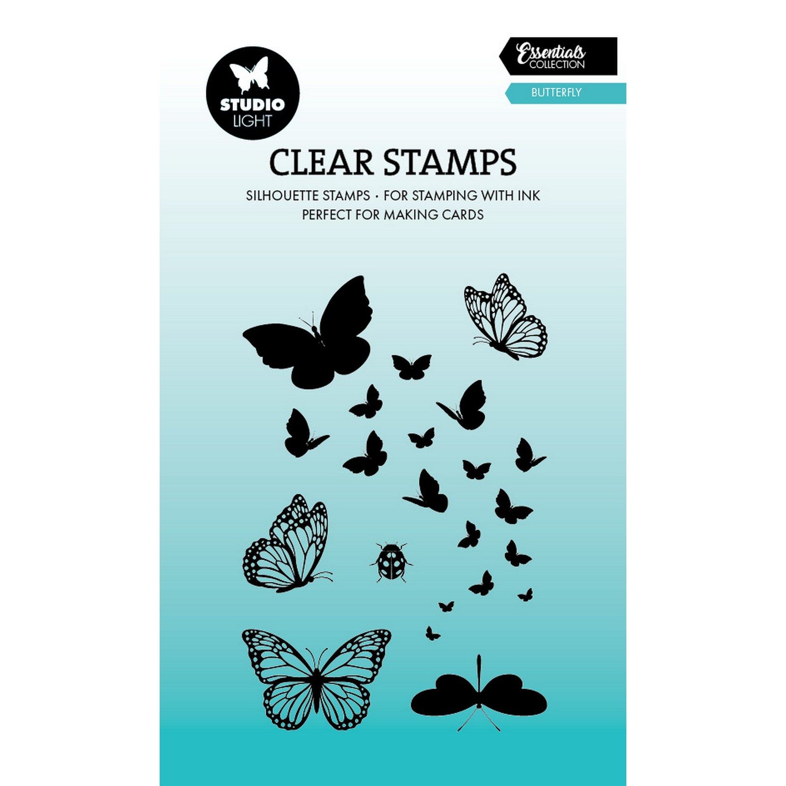 Studio Light • Essentials Clear Stamp Butterfly