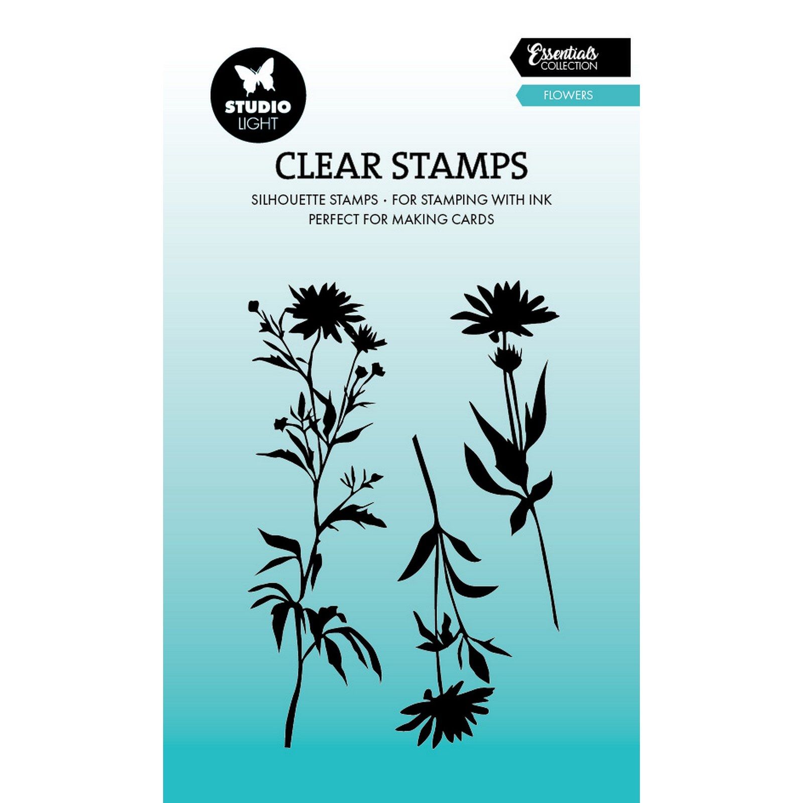 Studio Light • Essentials Clear Stamp Flowers