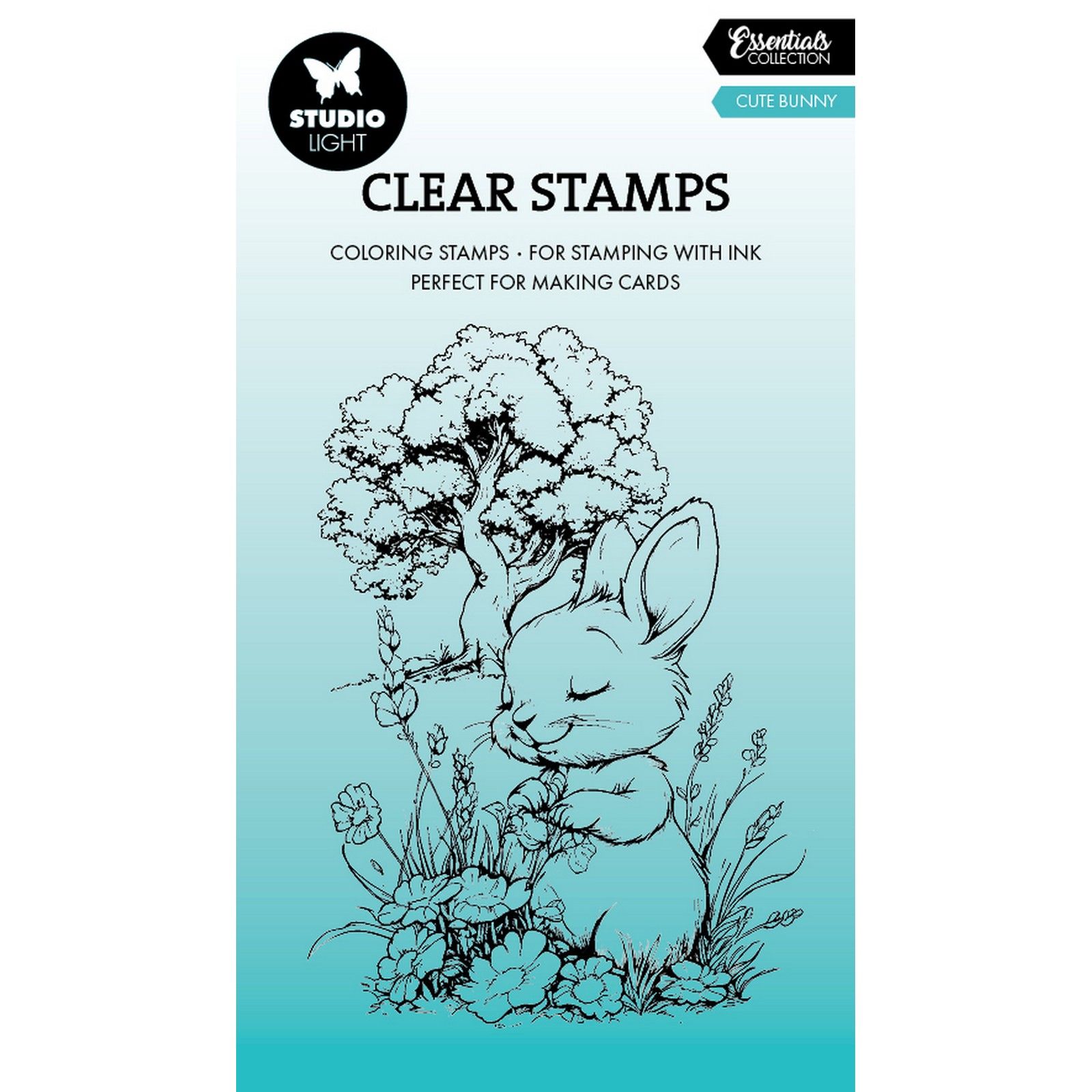 Studio Light • Essentials Clear Stamp Cute Bunny