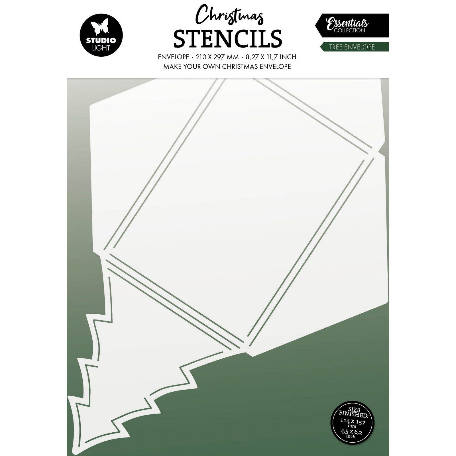 Studio Light • Essentials Stencil Tree Envelope