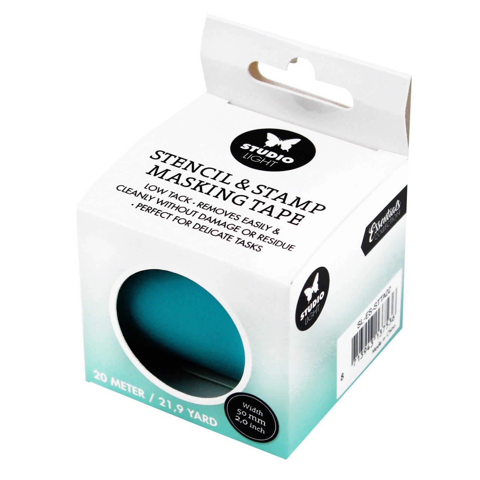 Studio Light • Essential Tools Stencil Tape Low Tack 50mm Wide