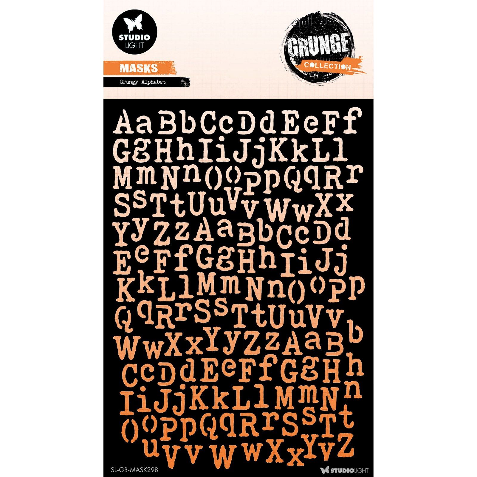 Studio Light • Grunge Collection Mask Grungy Alphabet