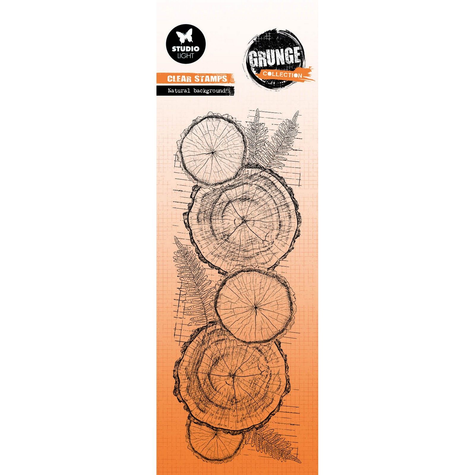 Studio Light • Grunge Collection Clear Stamp Natural Background