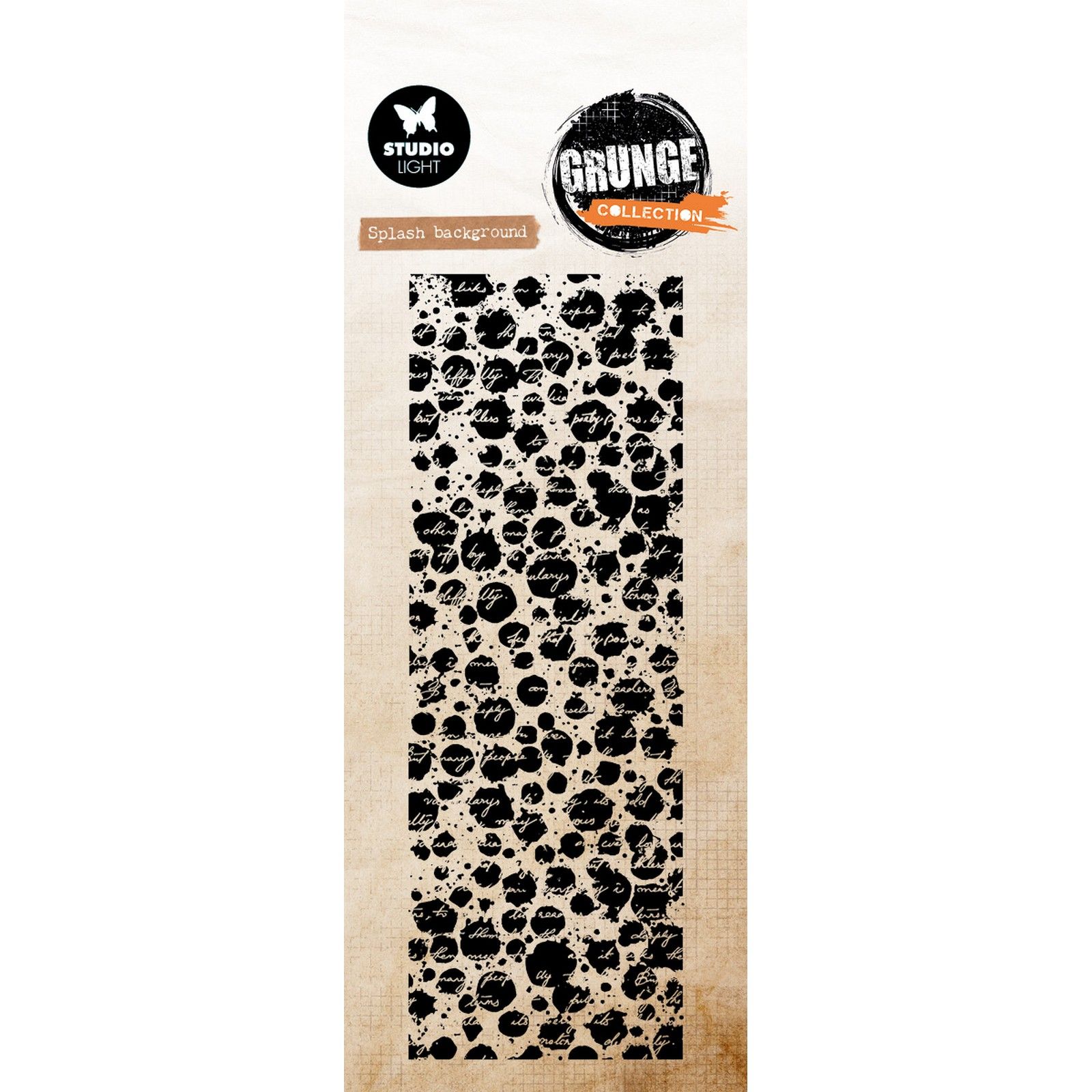 Studio Light • Grunge Collection Clear Stamp Splash Background