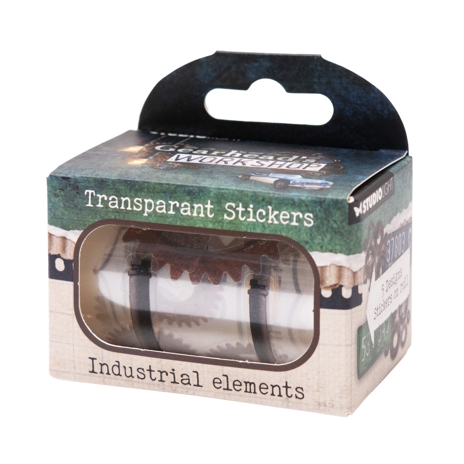 Studio Light • Gearhead's Workshop Clear stickers Industial elements