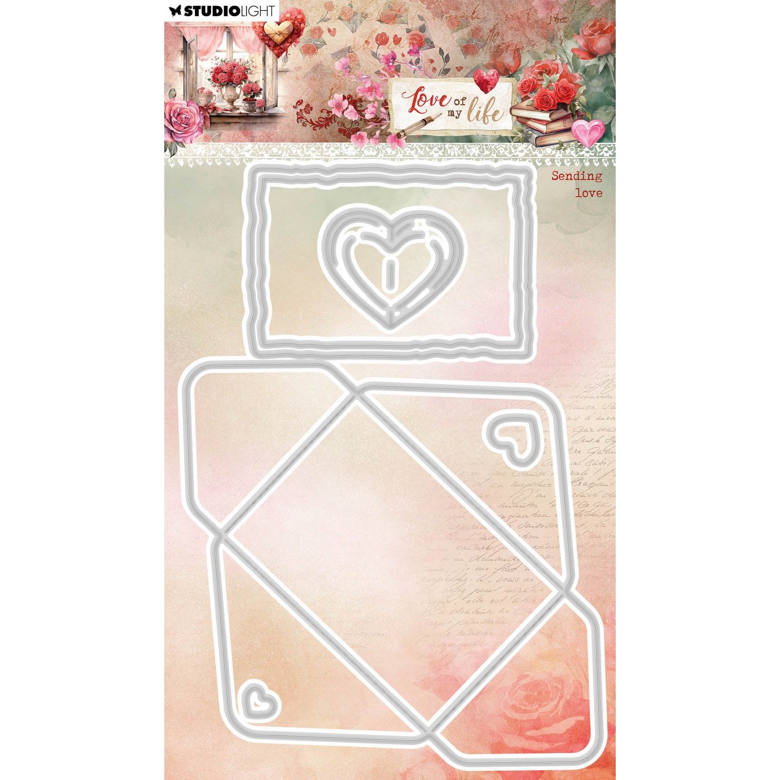 Studio Light • Love of My Life Cutting Die Sending Love