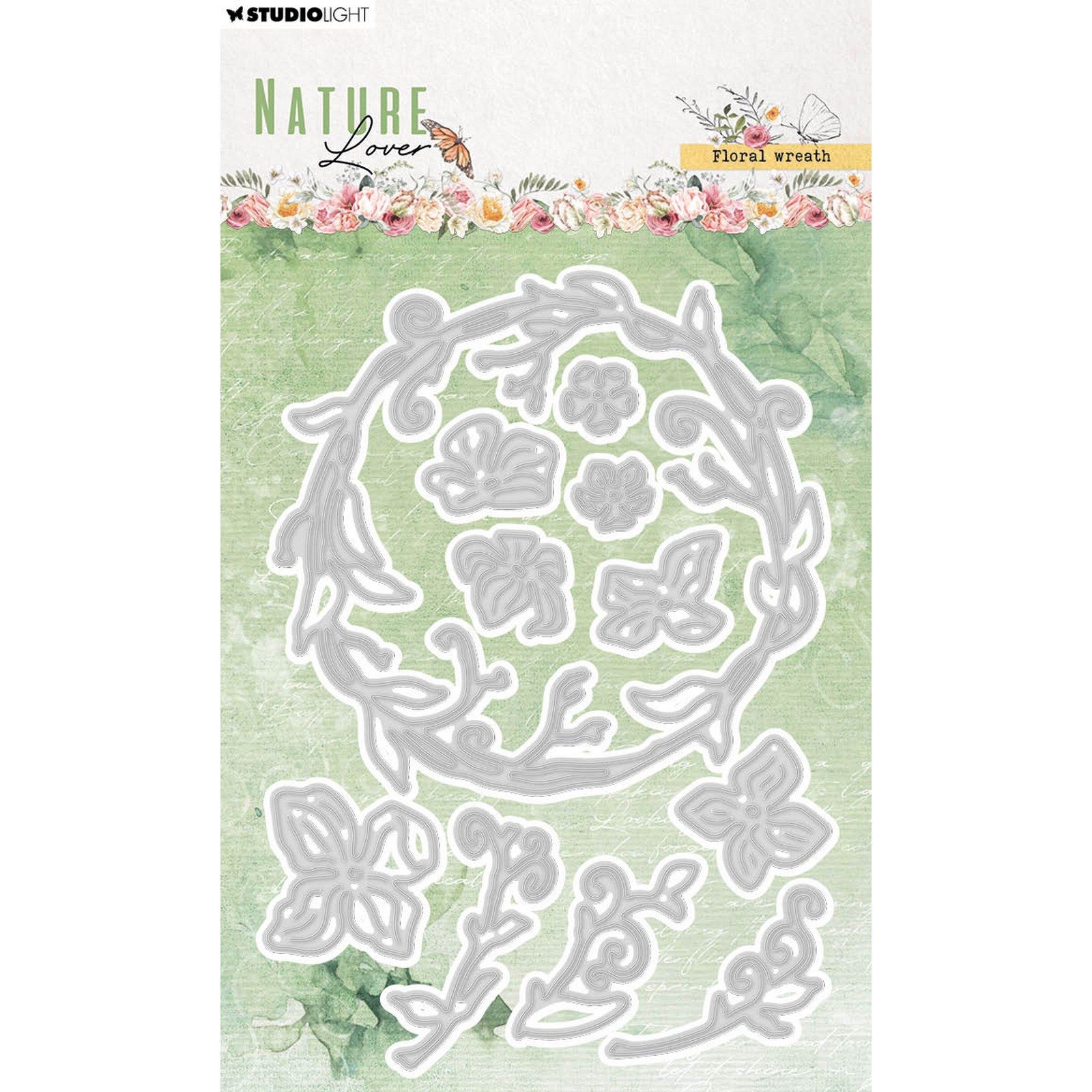 Studio Light • Nature Lover Cutting Dies Floral Wreath
