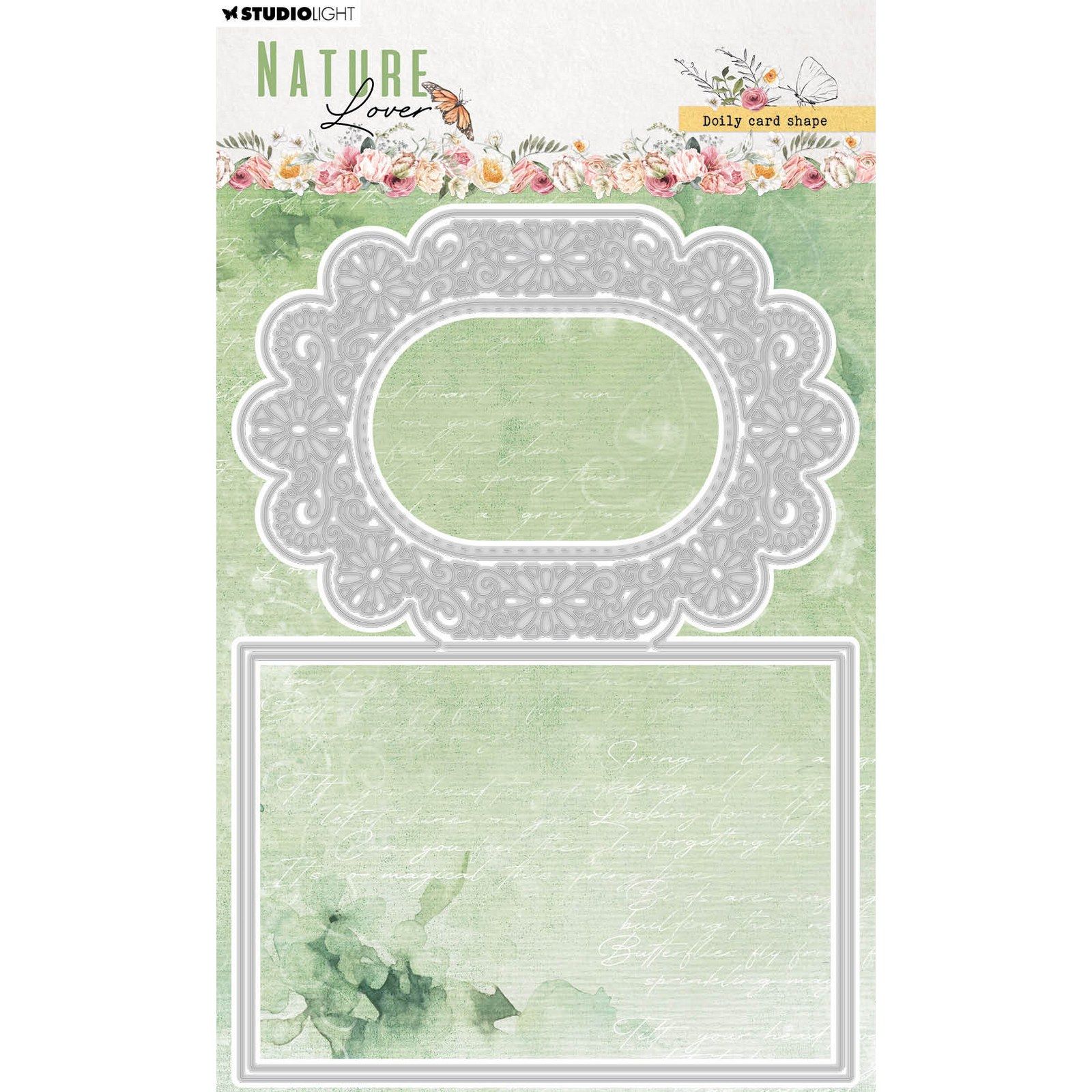 Studio Light • Nature Lover Cutting Dies Doily Card Shape