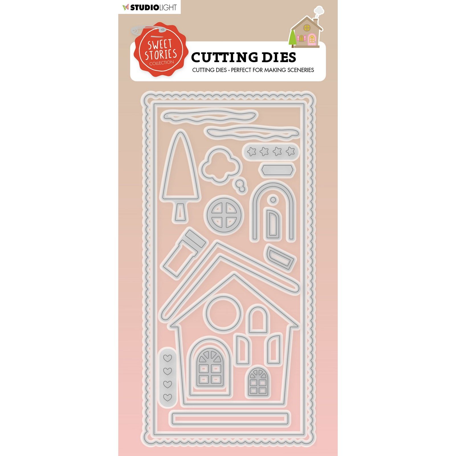 Studio Light • Sweet Stories Cutting Die Cosy house