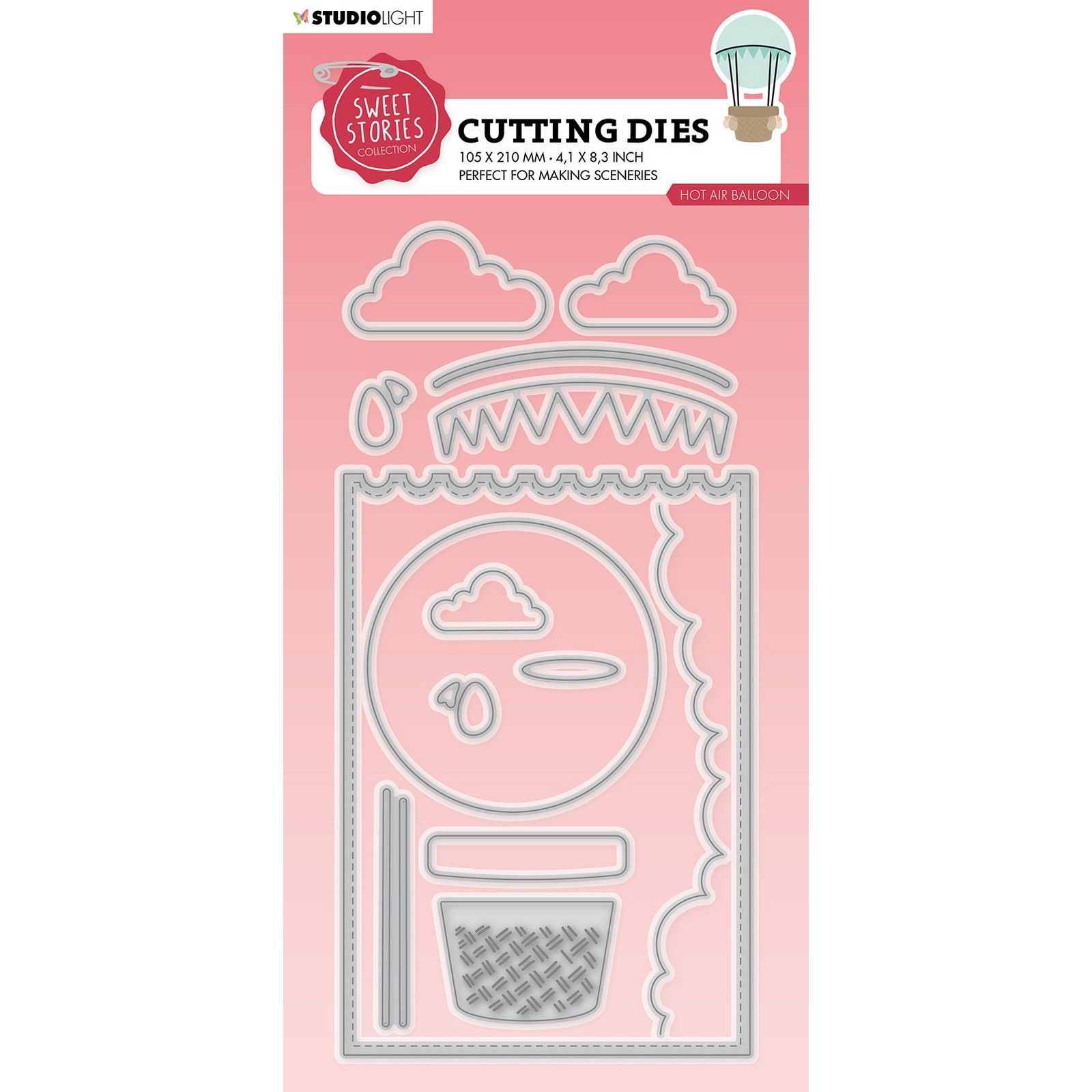 Studio Light • Sweet Stories Cutting Die Hot Air Balloon