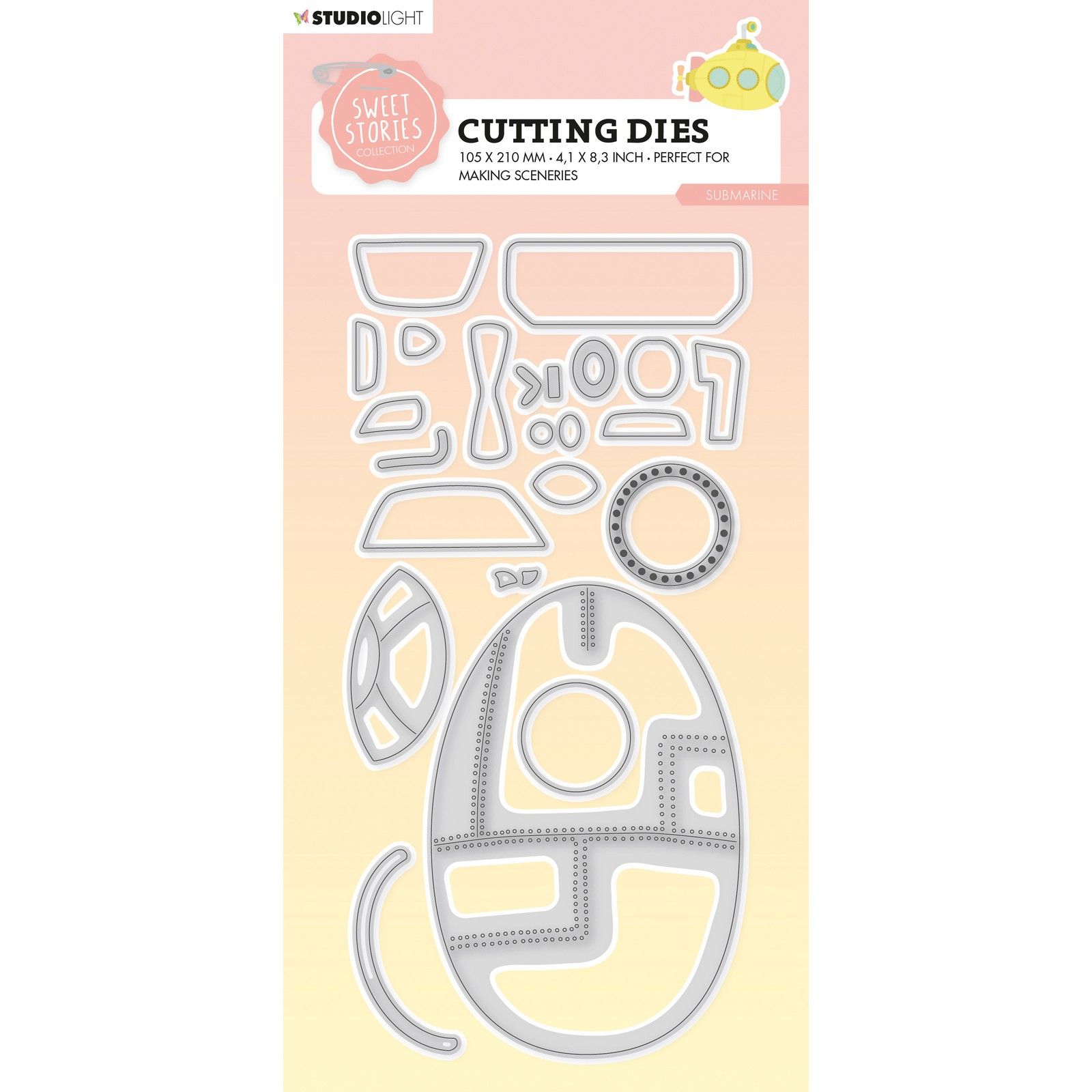Studio Light • Sweet Stories Cutting Die Submarine
