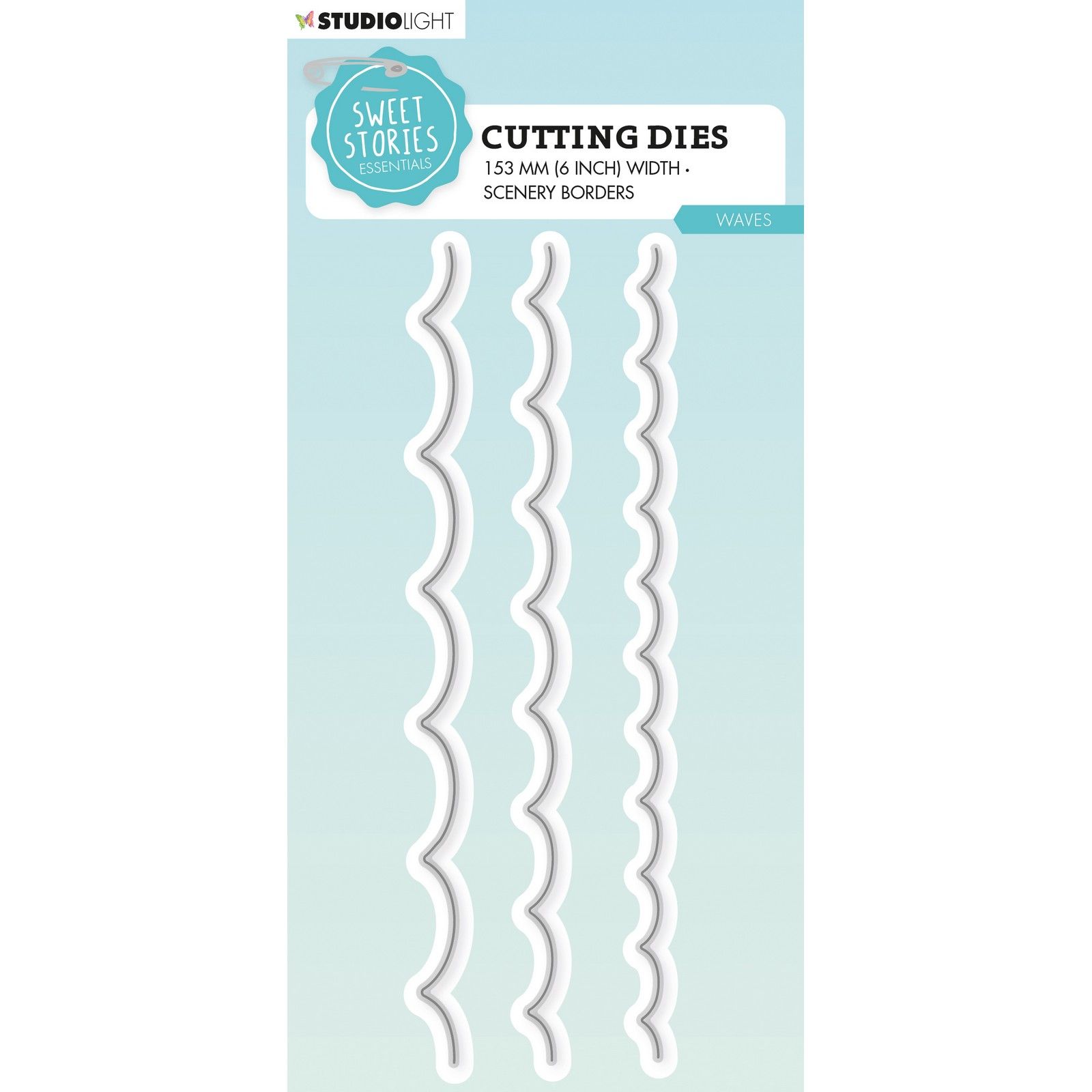 Studio Light • Sweet Stories Cutting Die Borders Waves