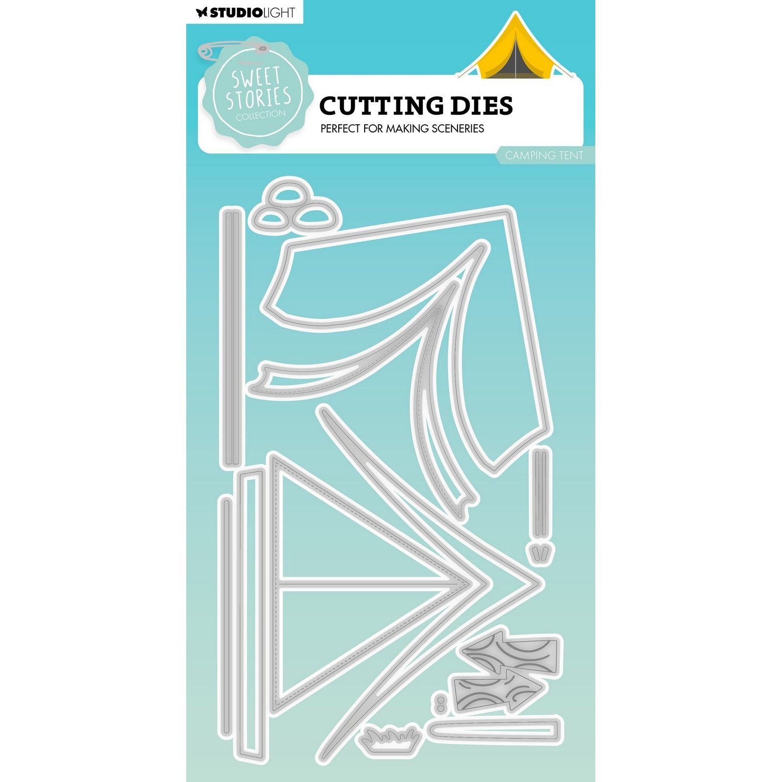 Studio Light • Sweet Stories Cutting Die Camping Tent